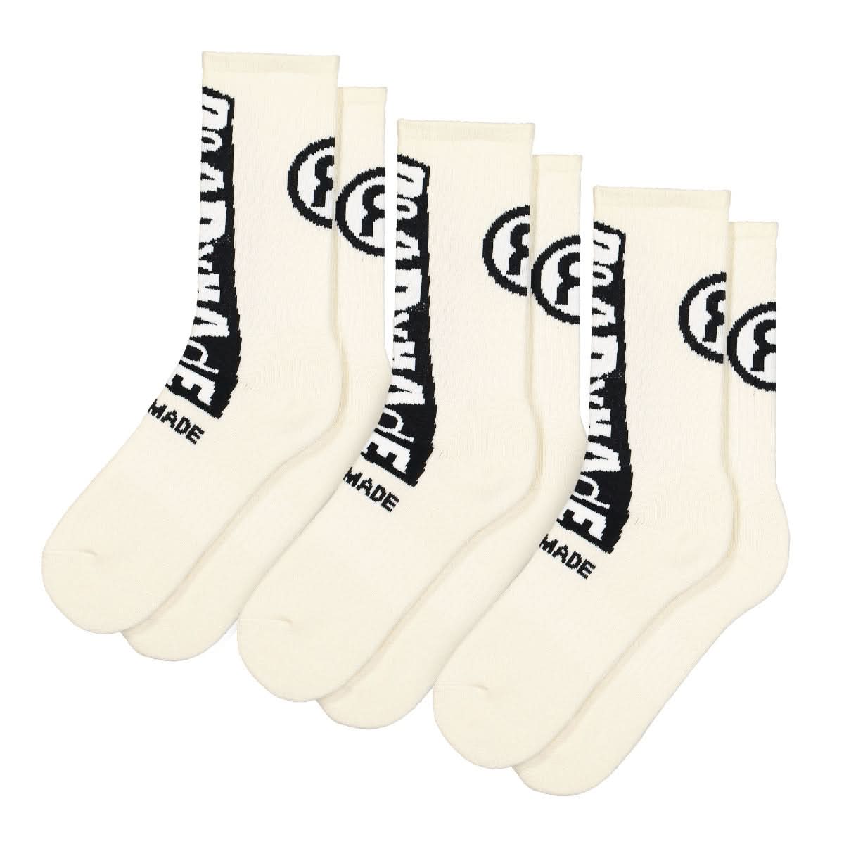 3 Pack Crew Socks