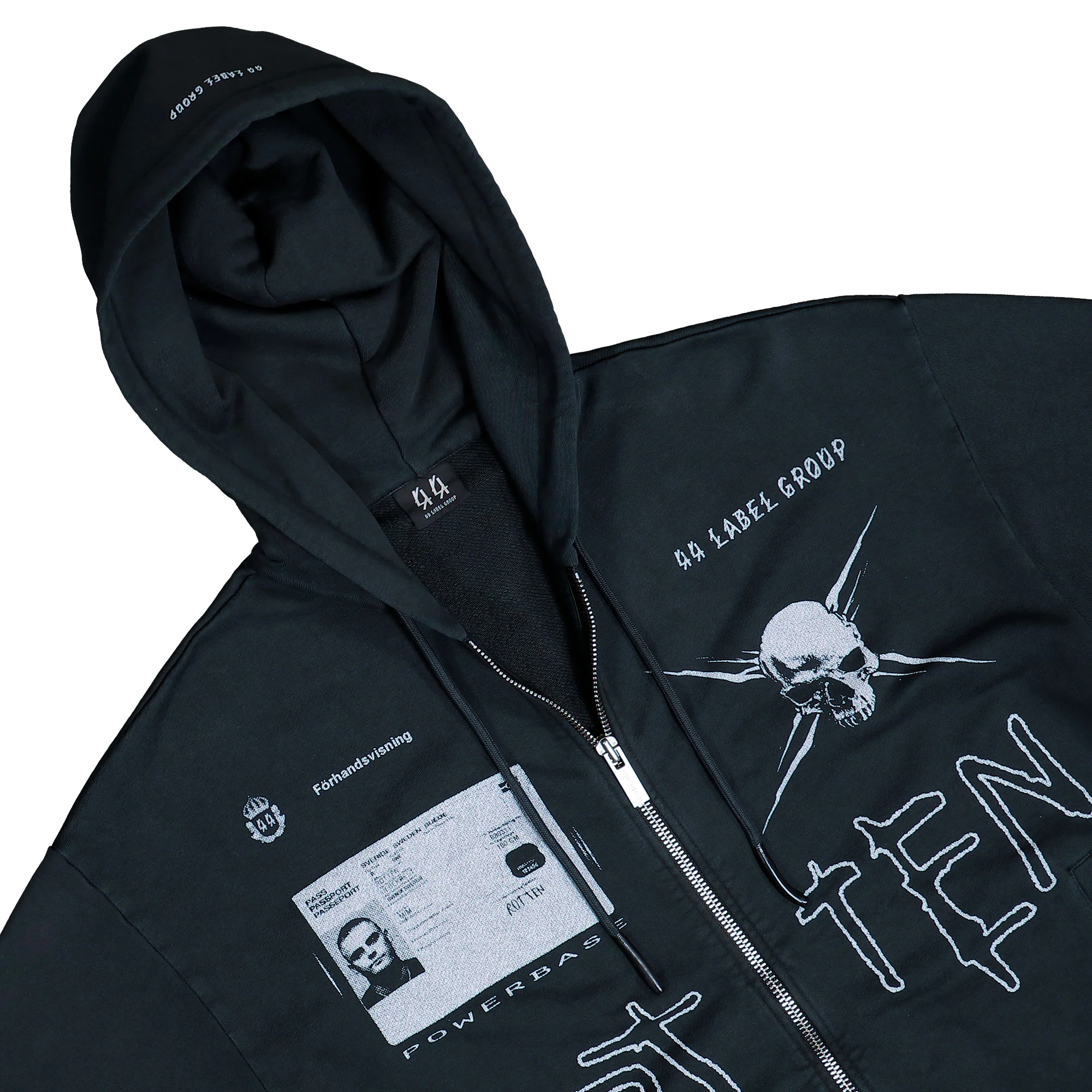 Raw Cut Zip Hoodie - Image 3