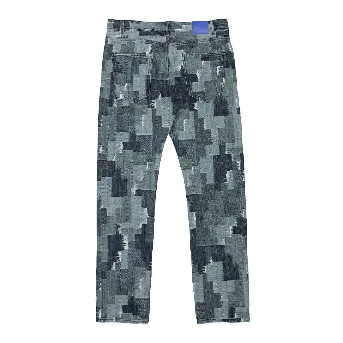 Allover Cross Denim Straightleg - Image 2