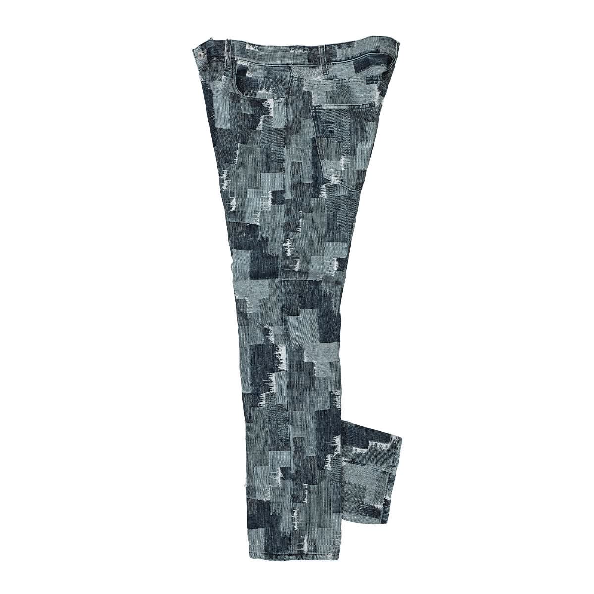 Allover Cross Denim Straightleg - Image 3