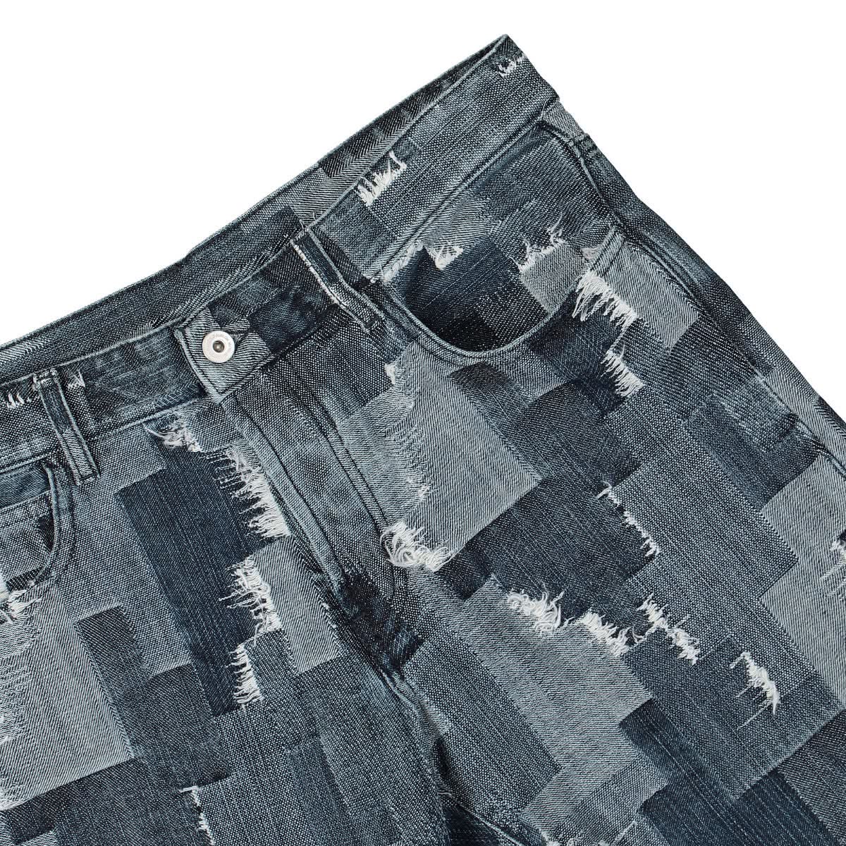 Allover Cross Denim Straightleg - Image 5