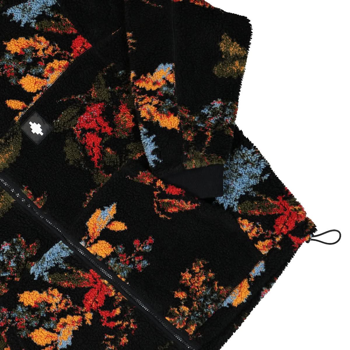 Allover Flowers Pile Over Jacket - Image 4
