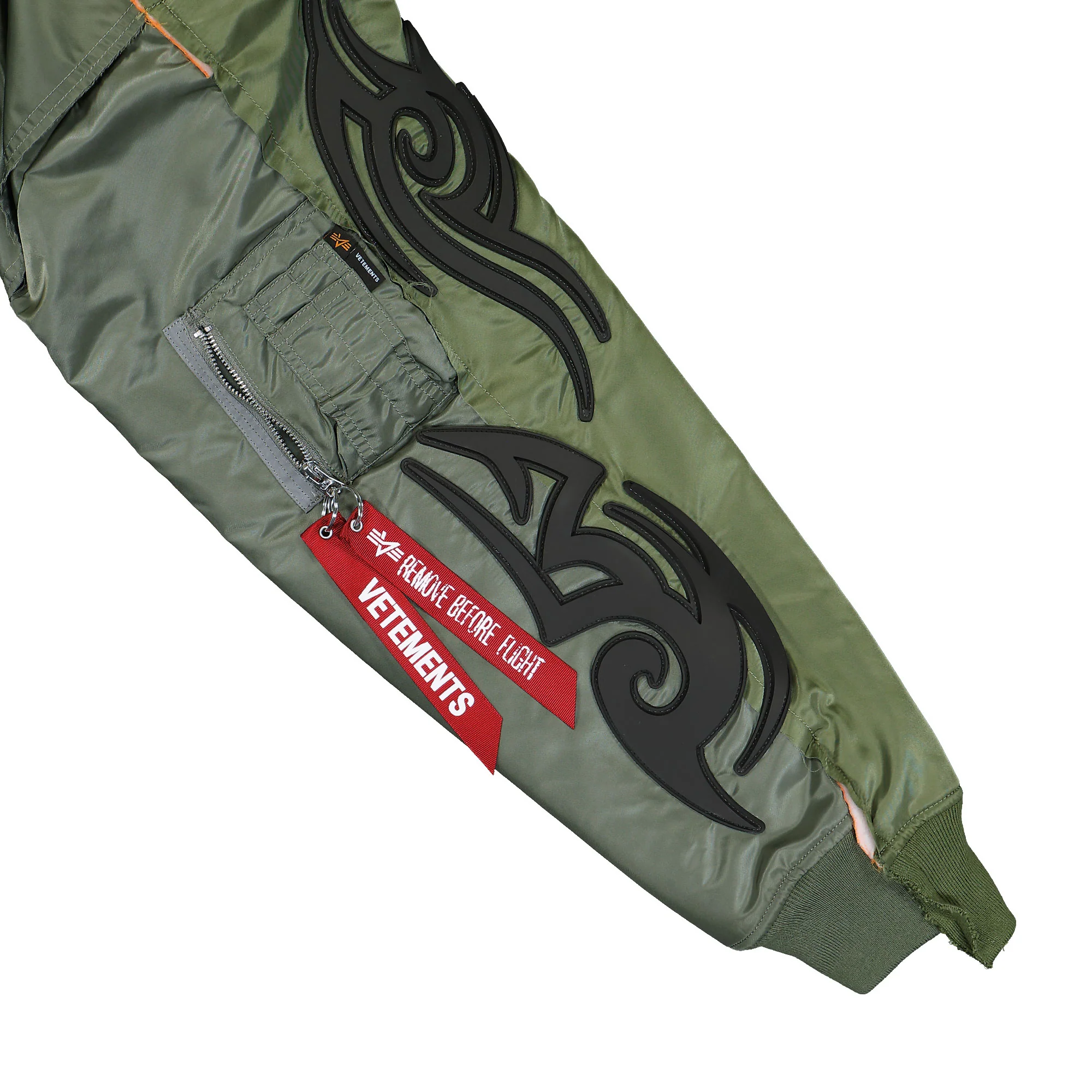 Tribal Reworked Bomber Jacket - Image 6