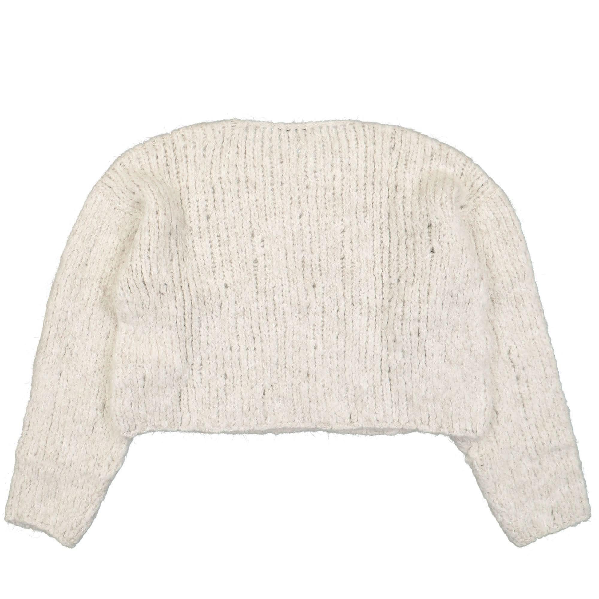 Cropped Mohair Crewneck - Image 3