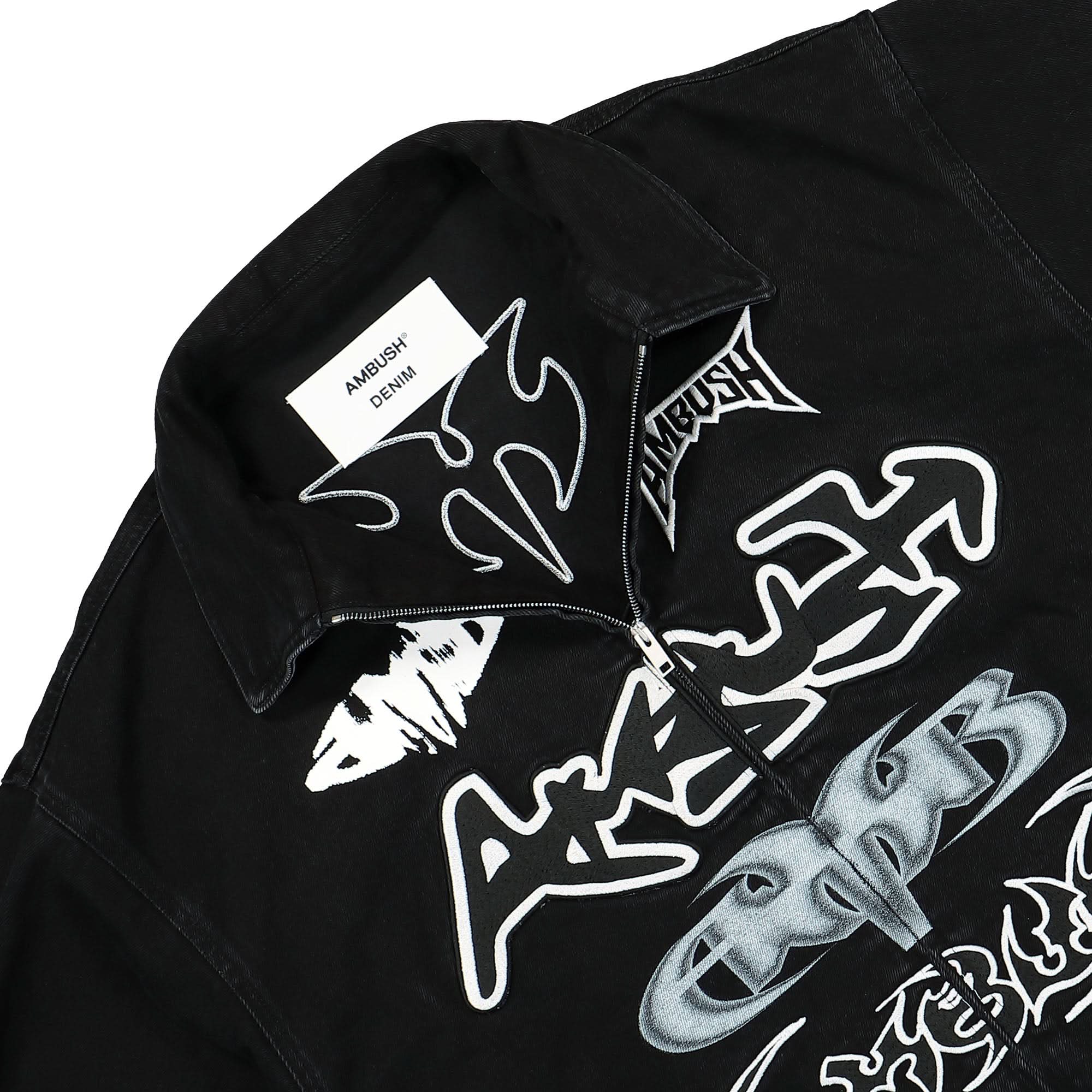 Patch Denim Bomber - Image 3
