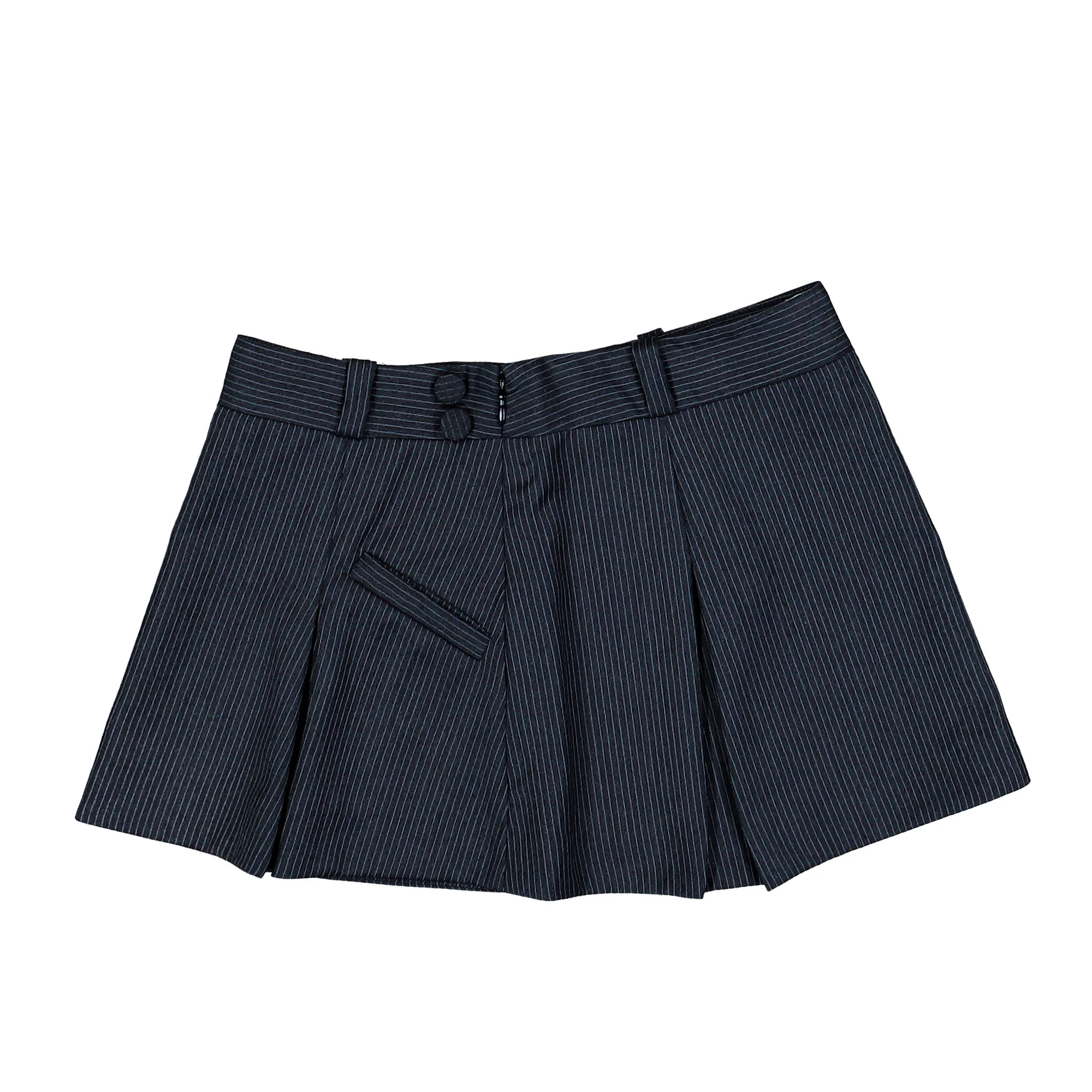 Pleated Mini Skirt - Image 3