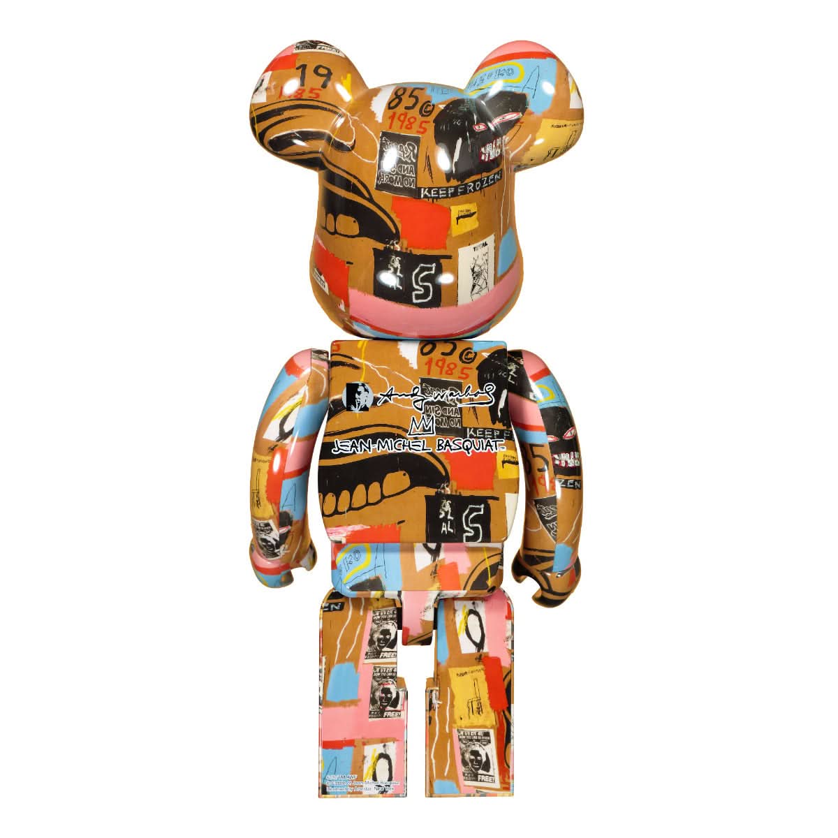 Be@rbrick Andy Warhol x Jean Michel Basquiat #2 1000% - Image 2