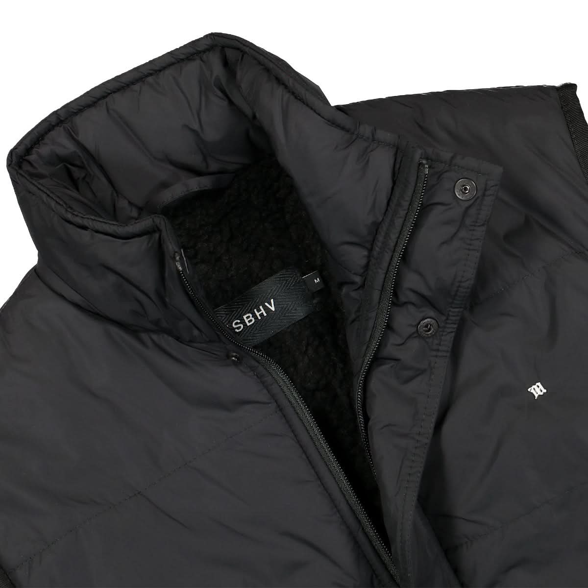 Black Nylon Vest - Image 3