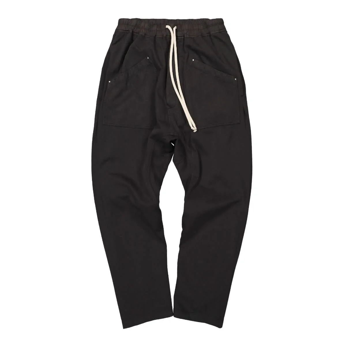 Cargo Drawstring Long Trousers