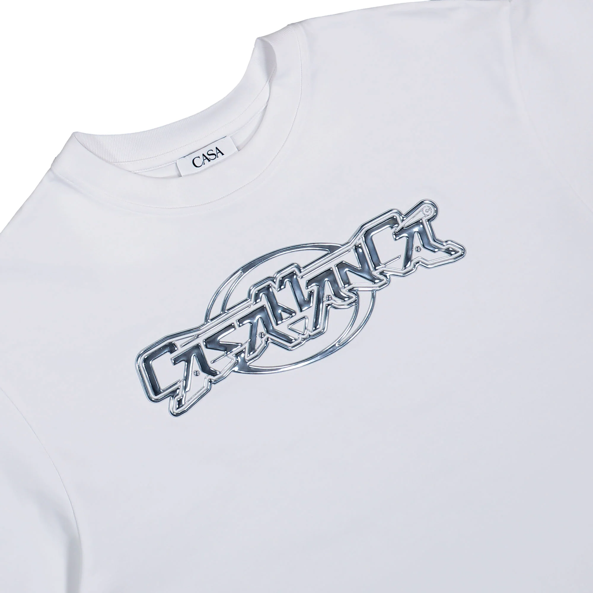 Casa Chrome Printed Oversized T-Shirt - Image 3