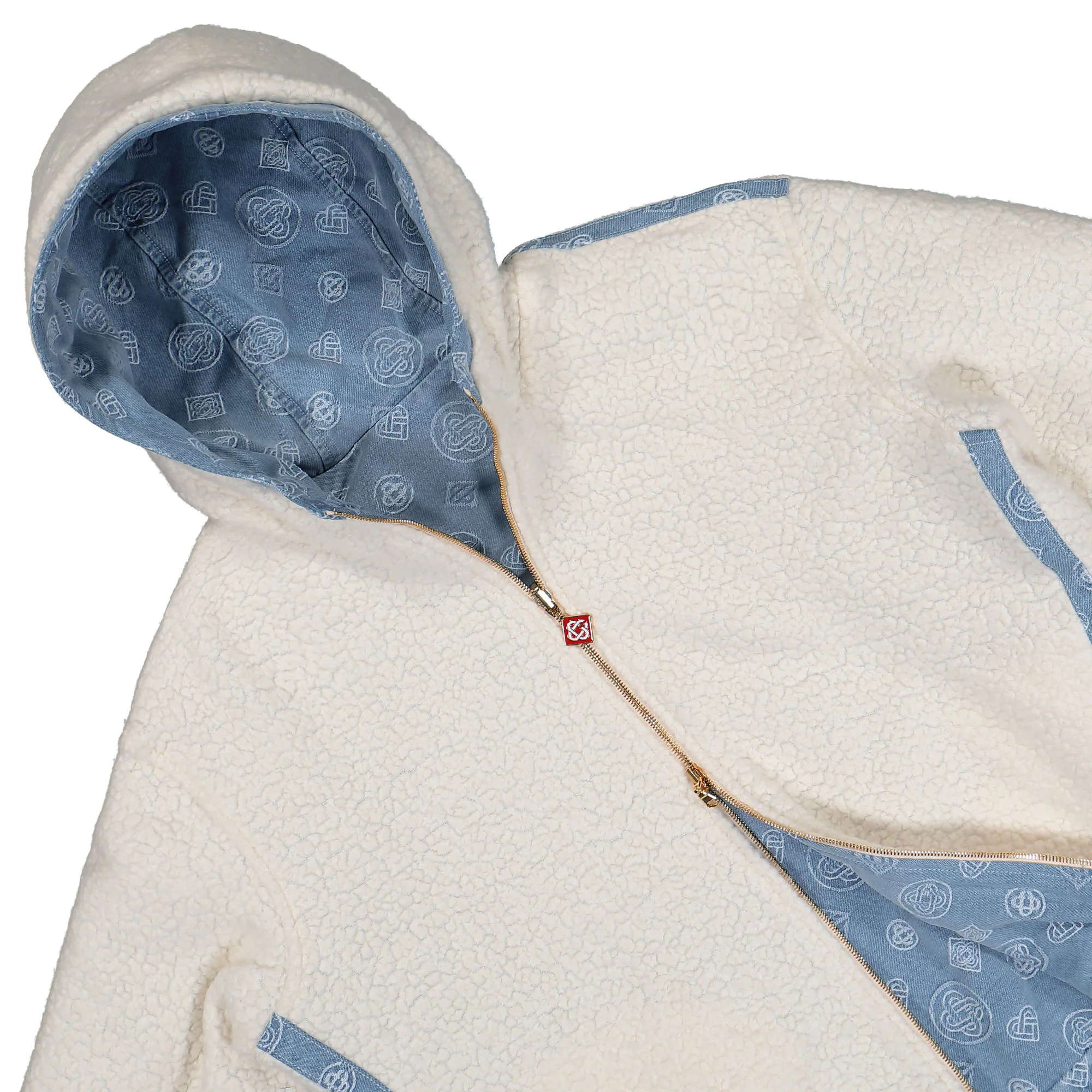 Cashmere Terry Denim Reversible Jacket - Image 2
