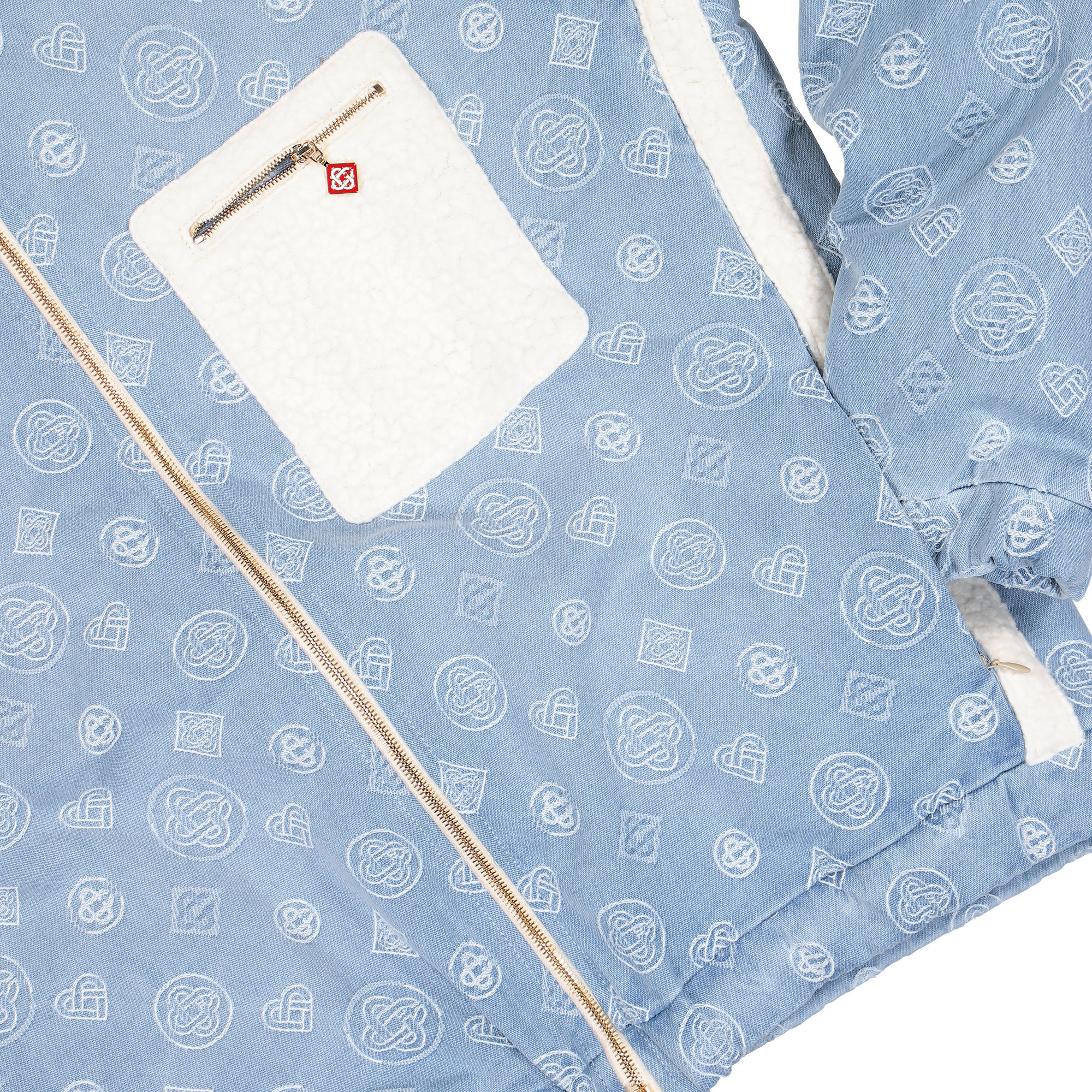 Cashmere Terry Denim Reversible Jacket - Image 5