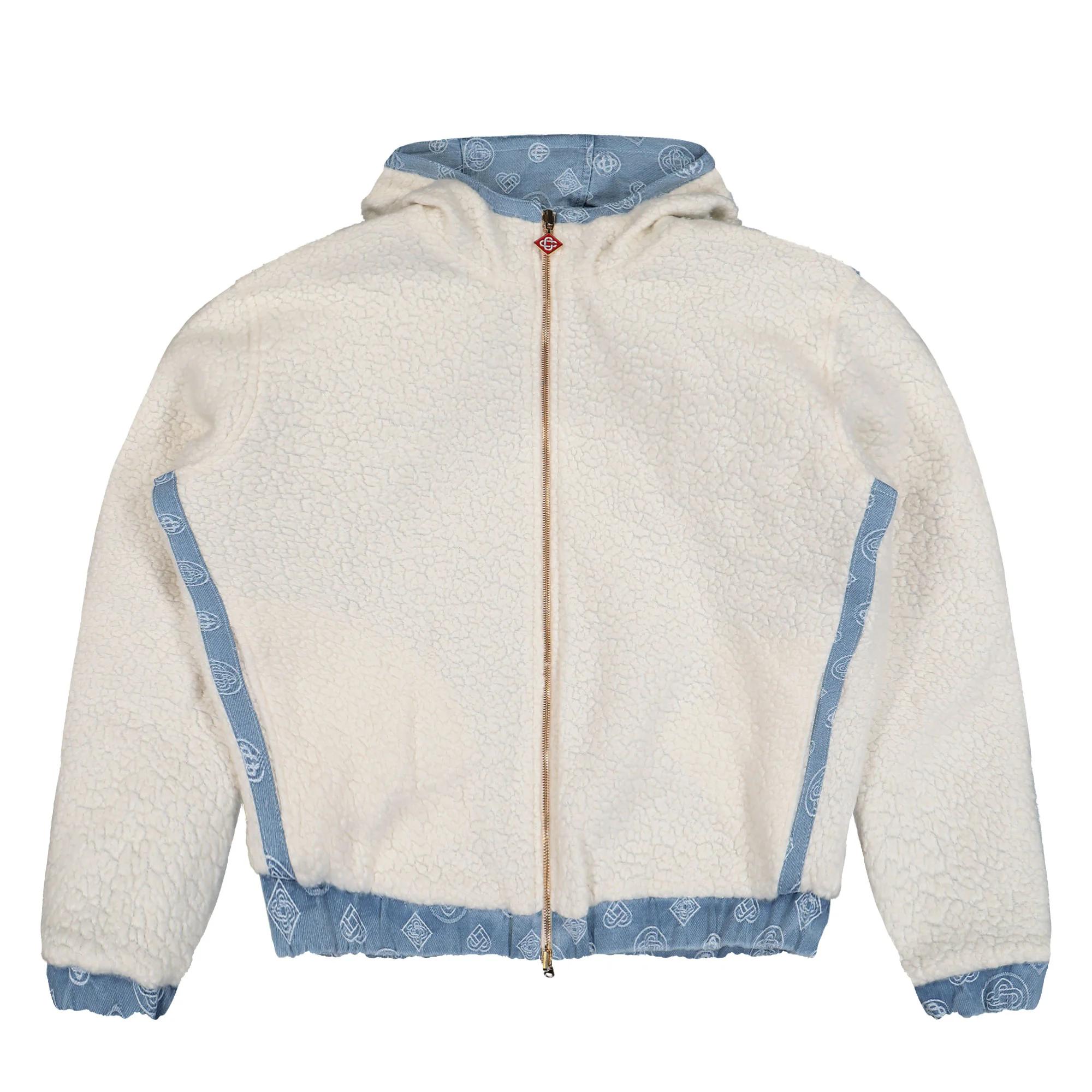 Cashmere Terry Denim Reversible Jacket - Image 7