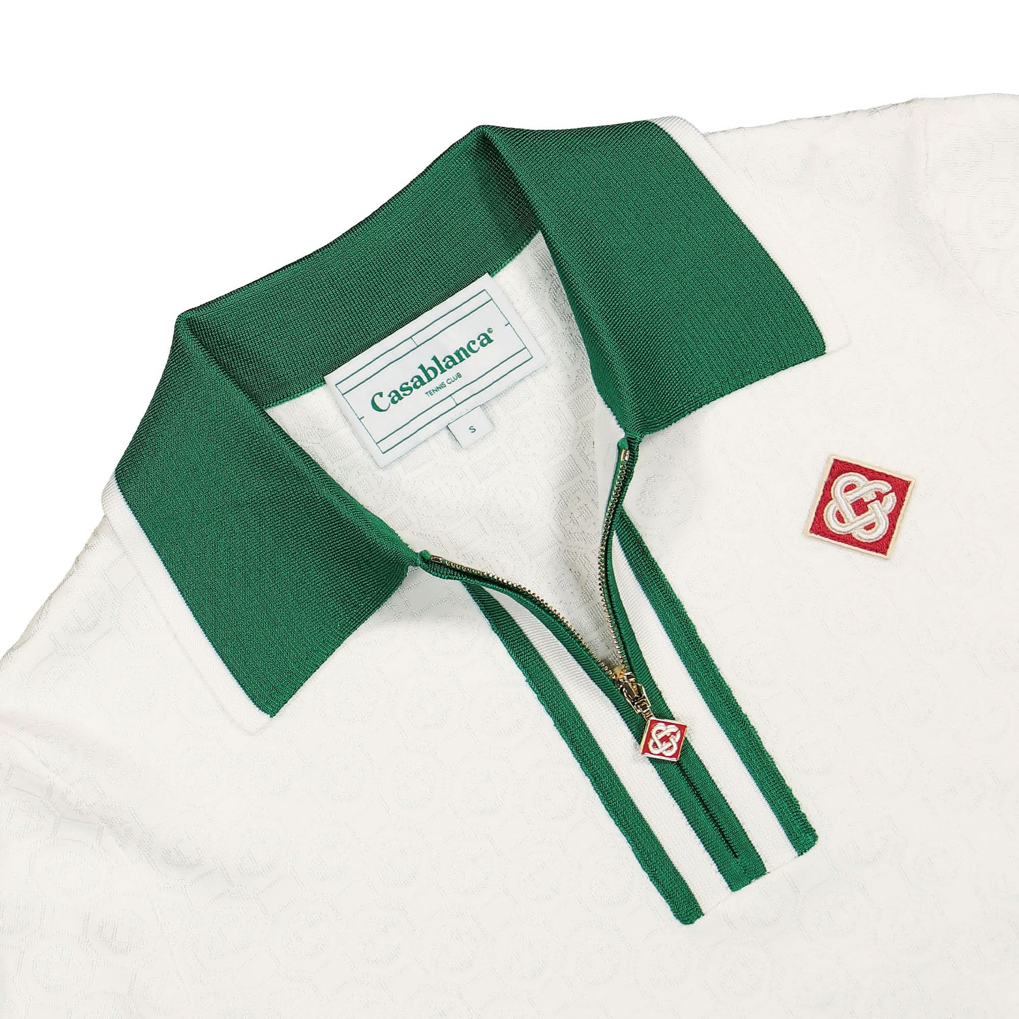 Cropped Monogram Polo Shirt - Image 3