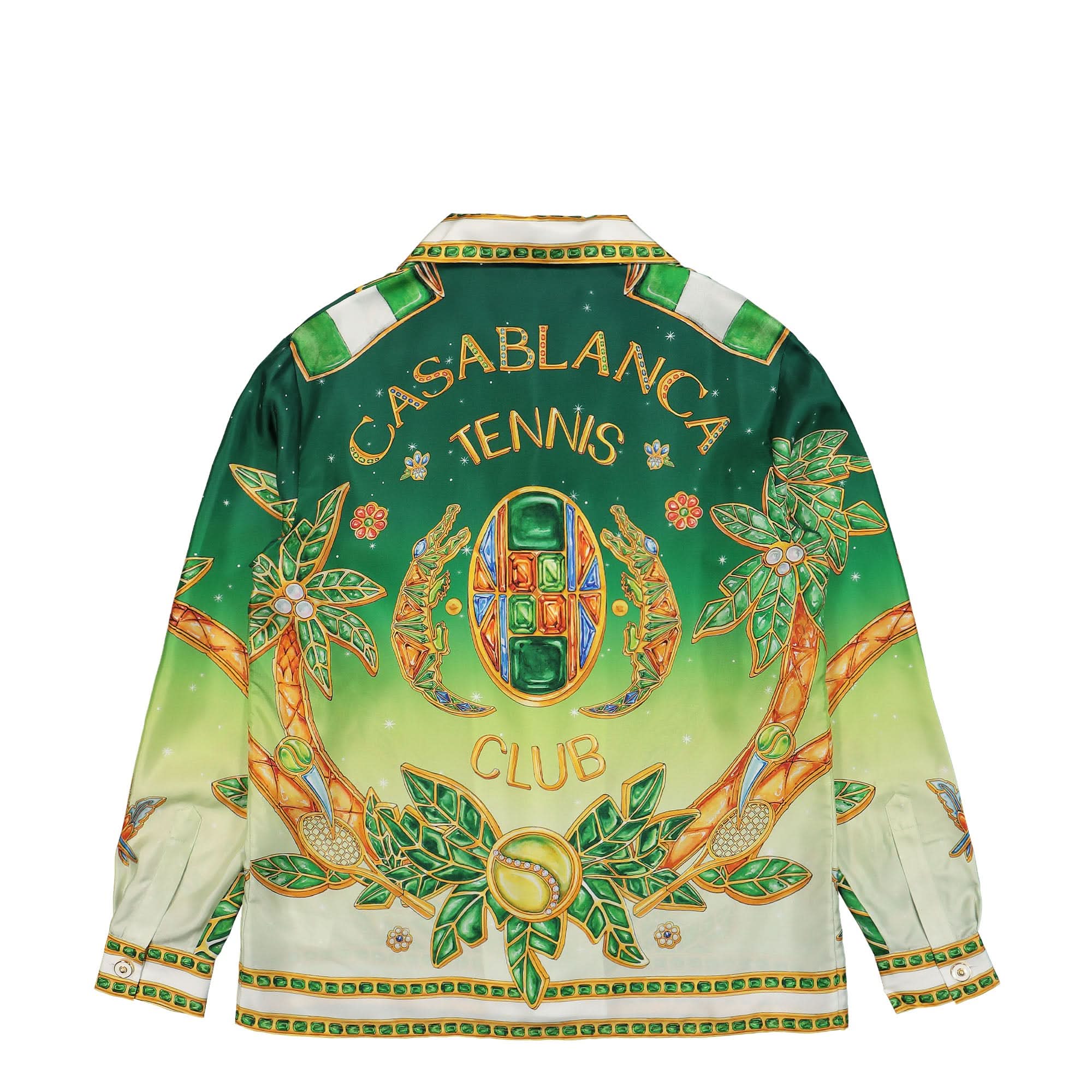 Cuban Collar Long Sleeve Shirt - Image 2