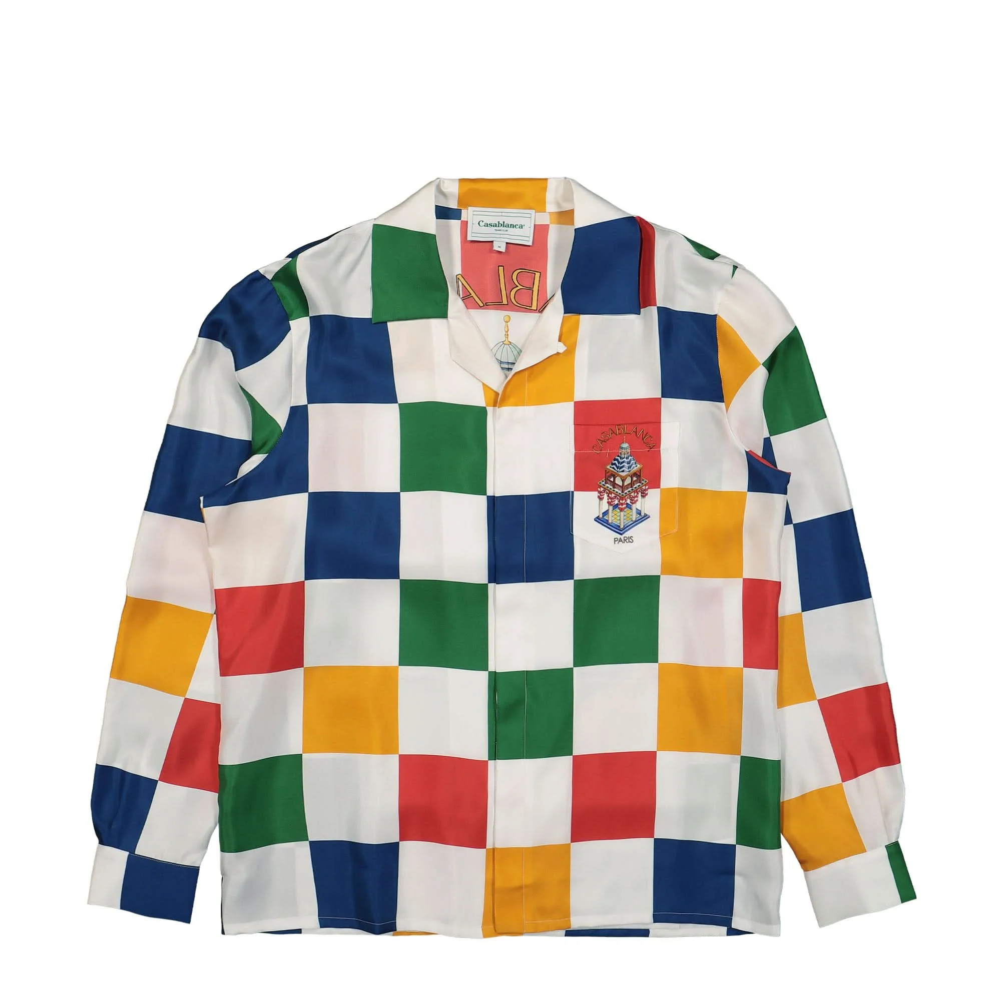 Cuban Collar Long Sleeve Shirt