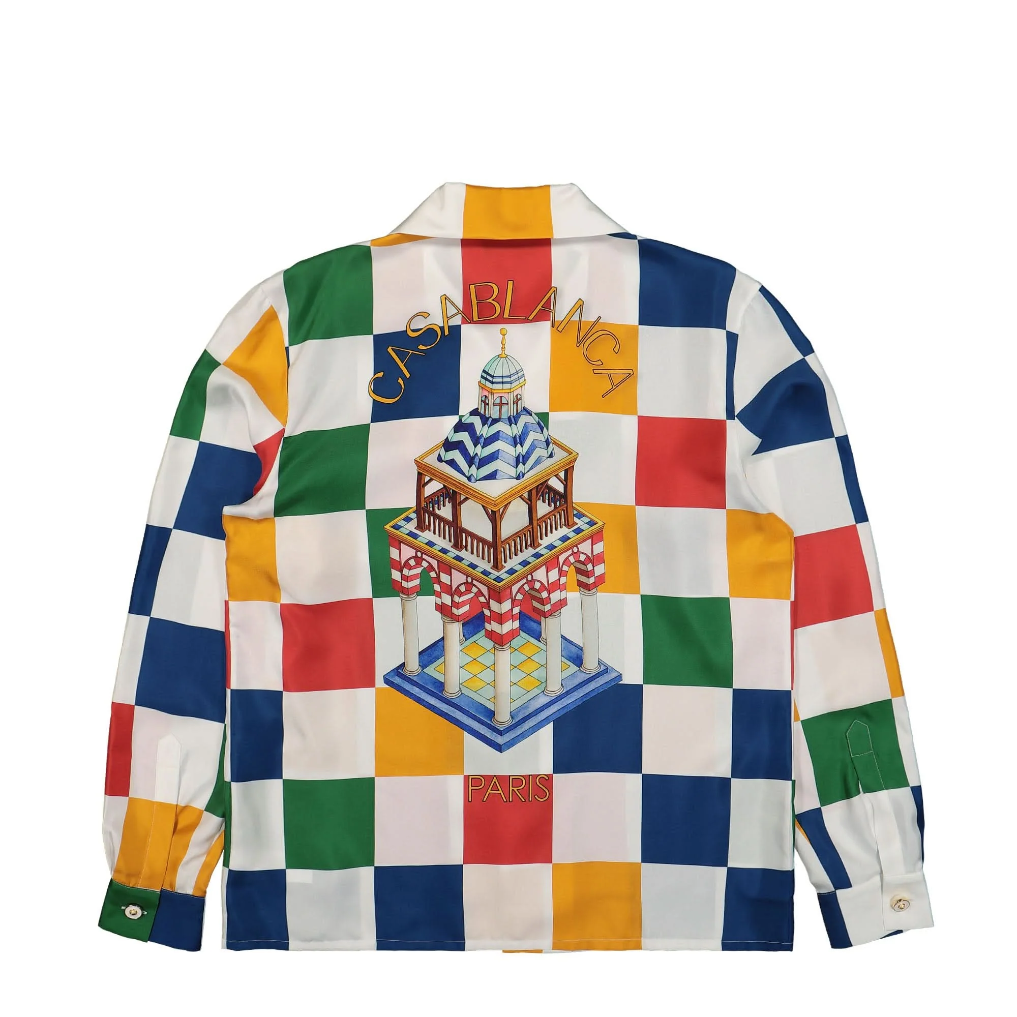 Cuban Collar Long Sleeve Shirt - Image 2