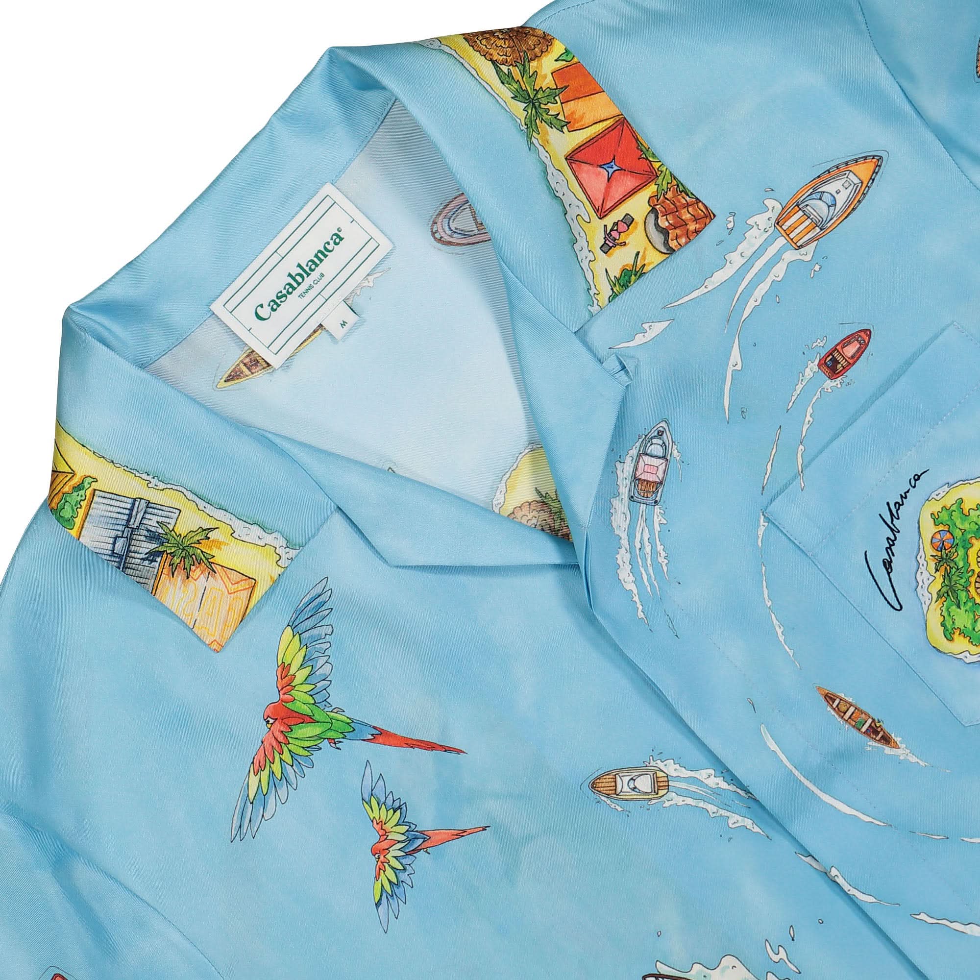 Cuban Collar Short Sleeve Shirt - Image 3
