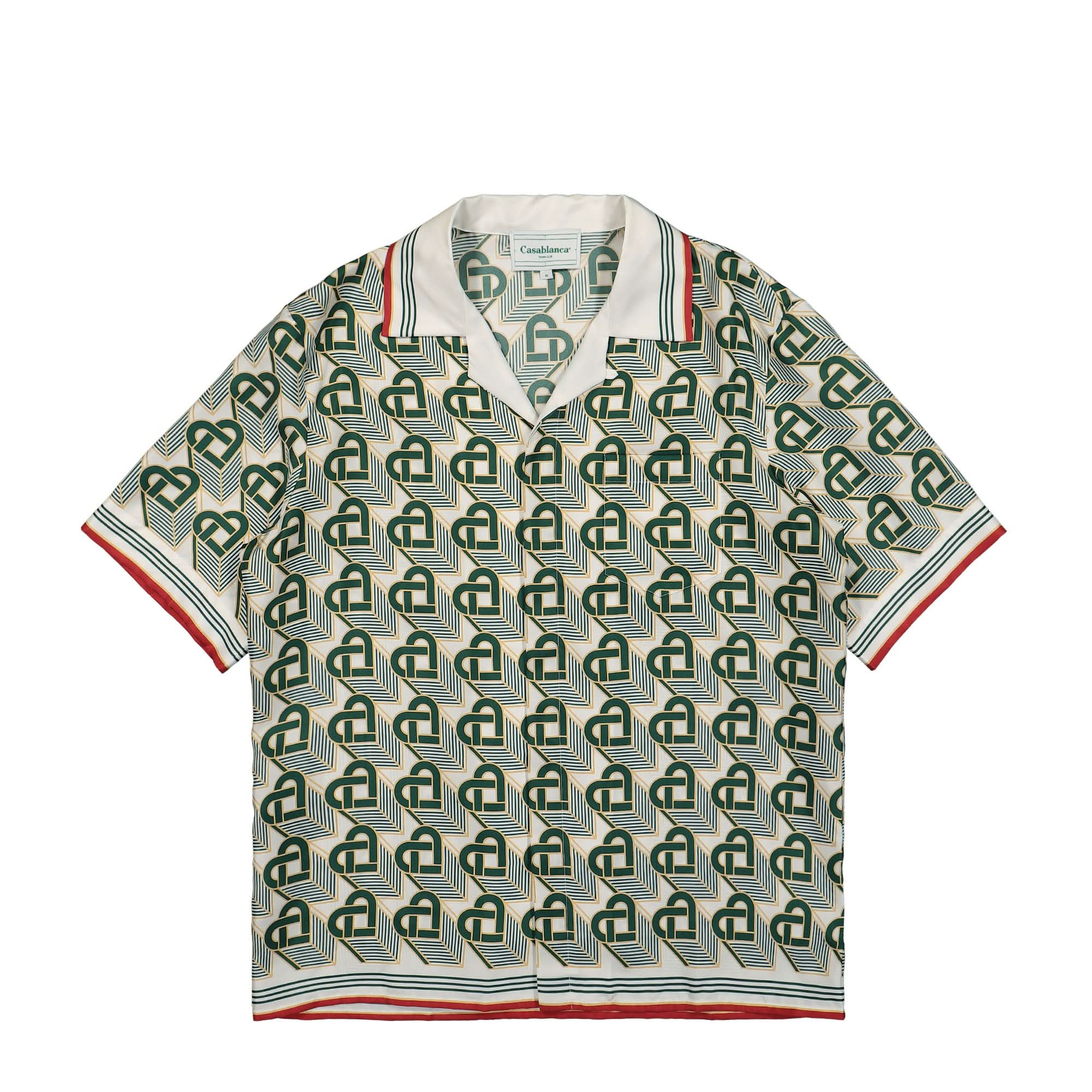 Cuban Collar Short Sleeve Shirt