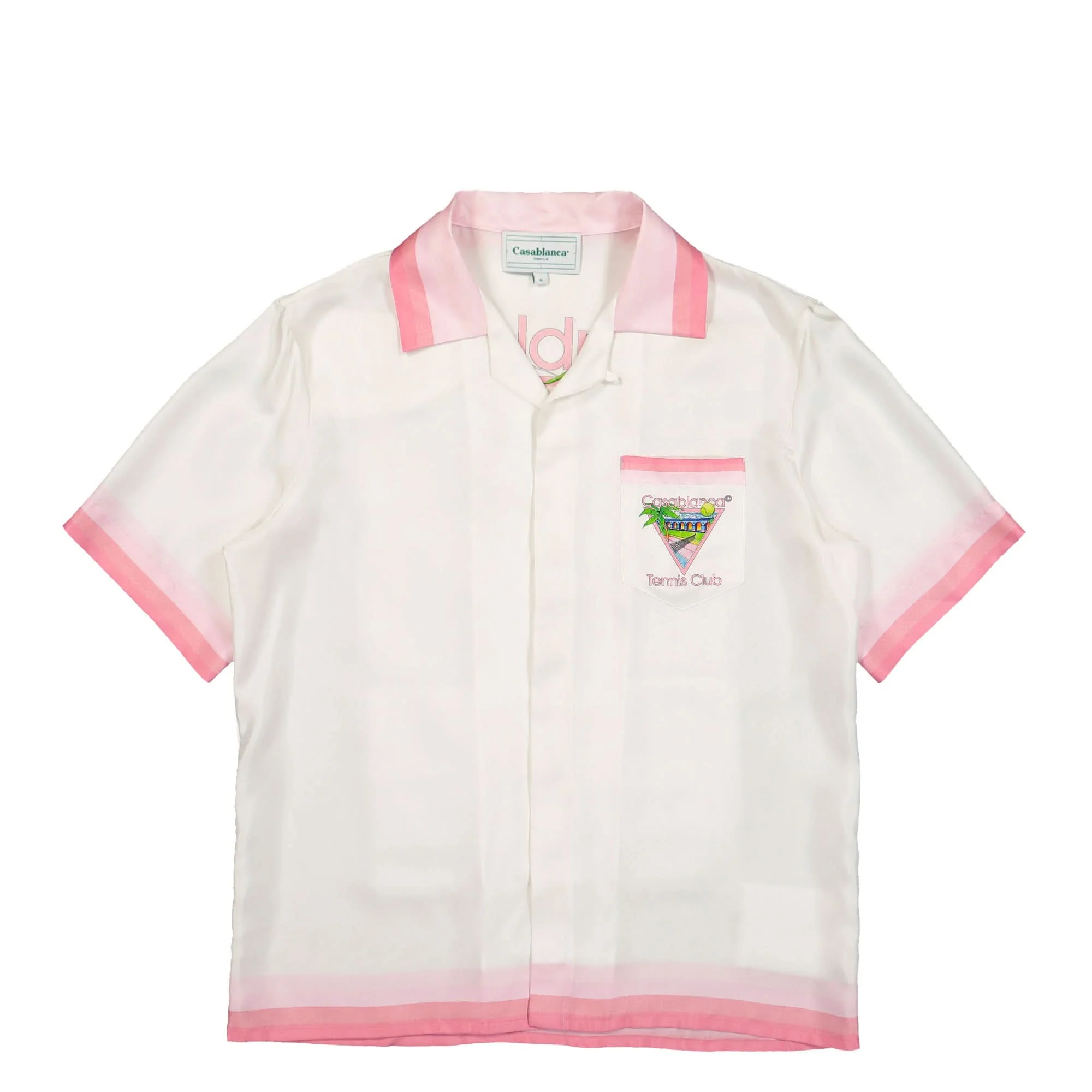 Cuban Collar Short Sleeve Shirt