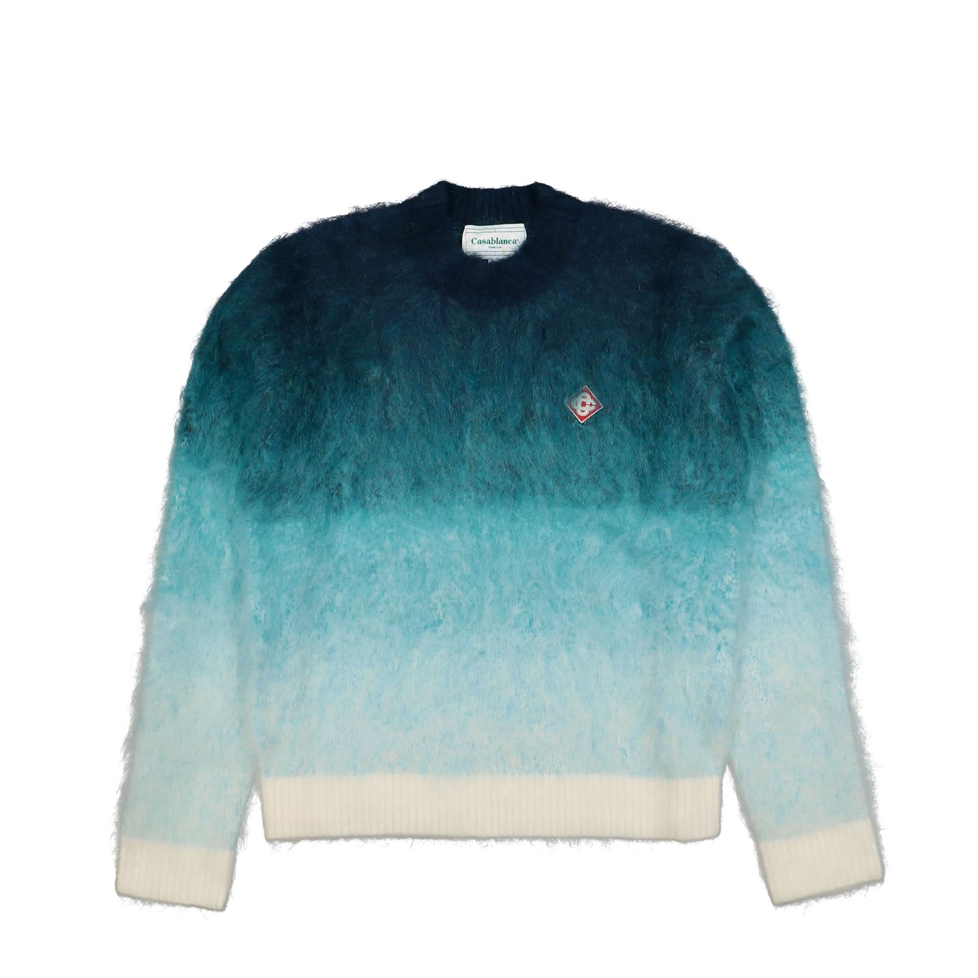 Gradient Mohair Crew
