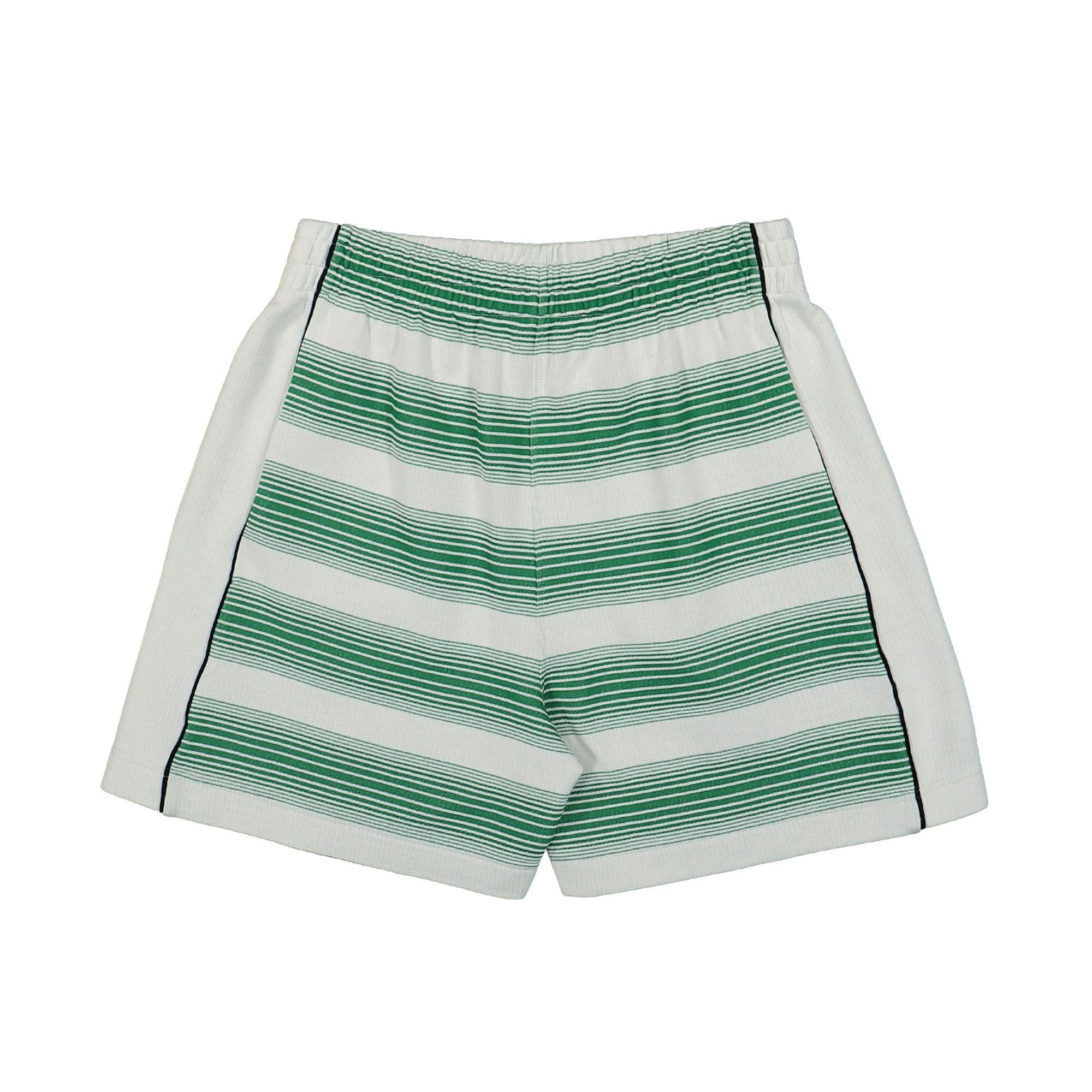 Gradient Stripe Interlock Sweatshorts - Image 2