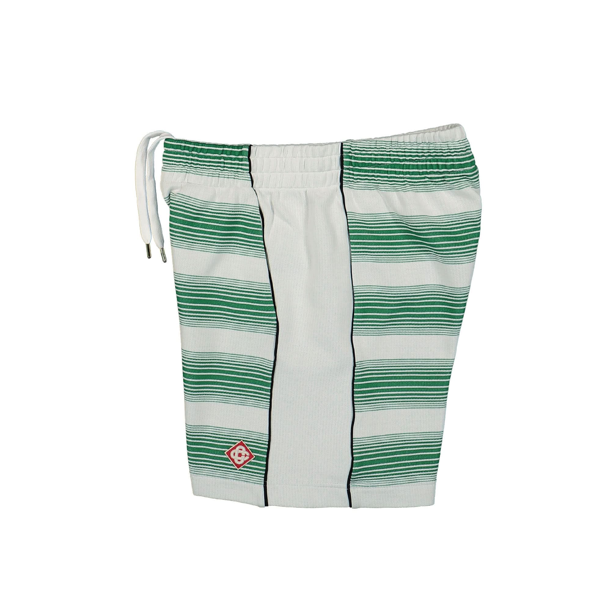Gradient Stripe Interlock Sweatshorts - Image 3