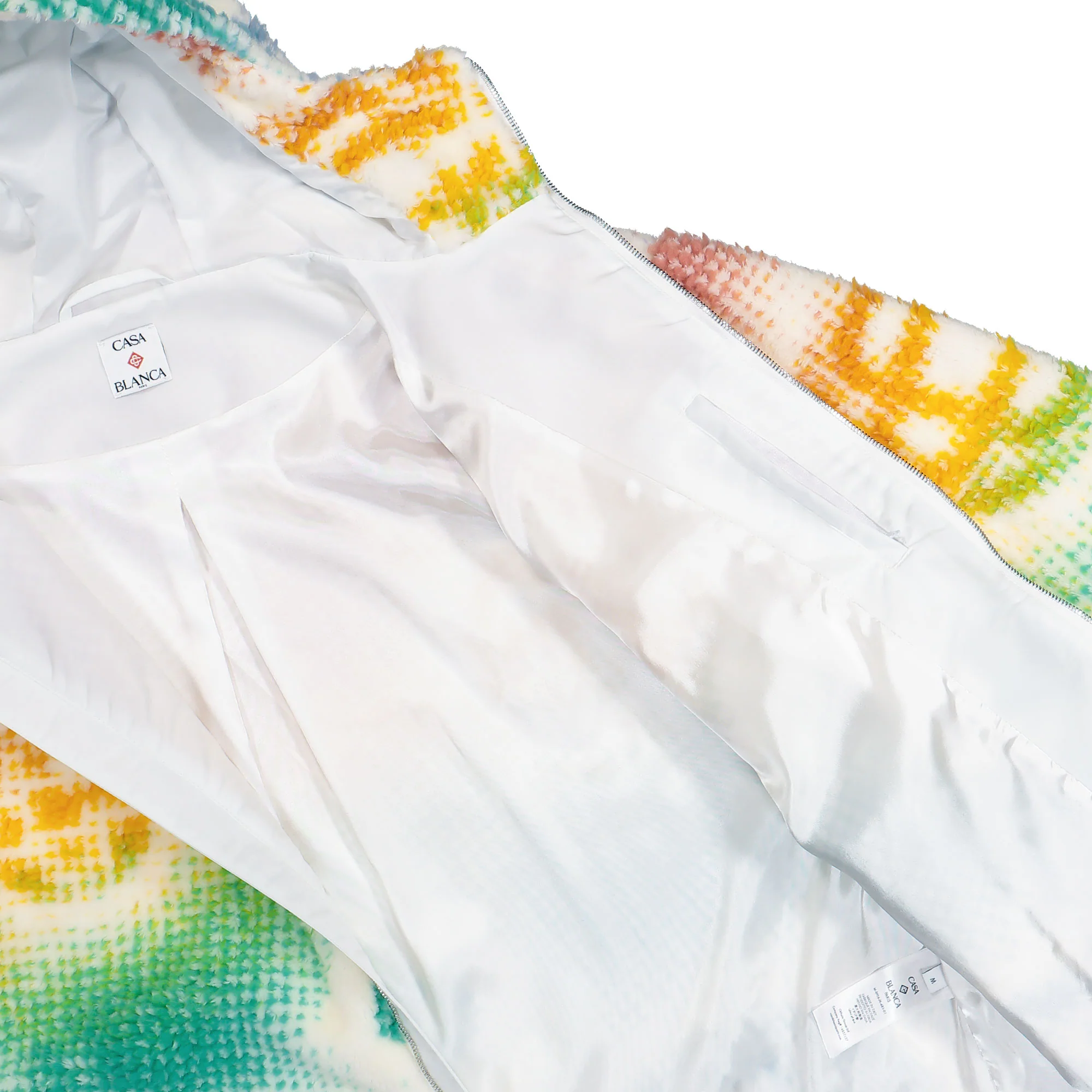 Halftone Monogram Fleece Jacket - Image 5
