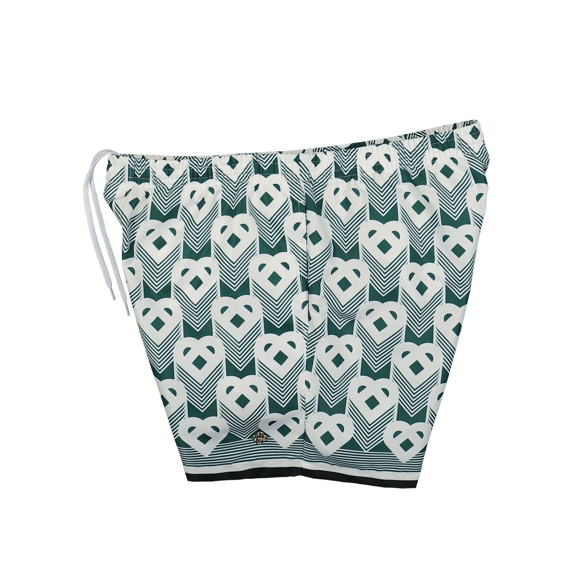 Heart Monogram Swim Trunks - Image 3