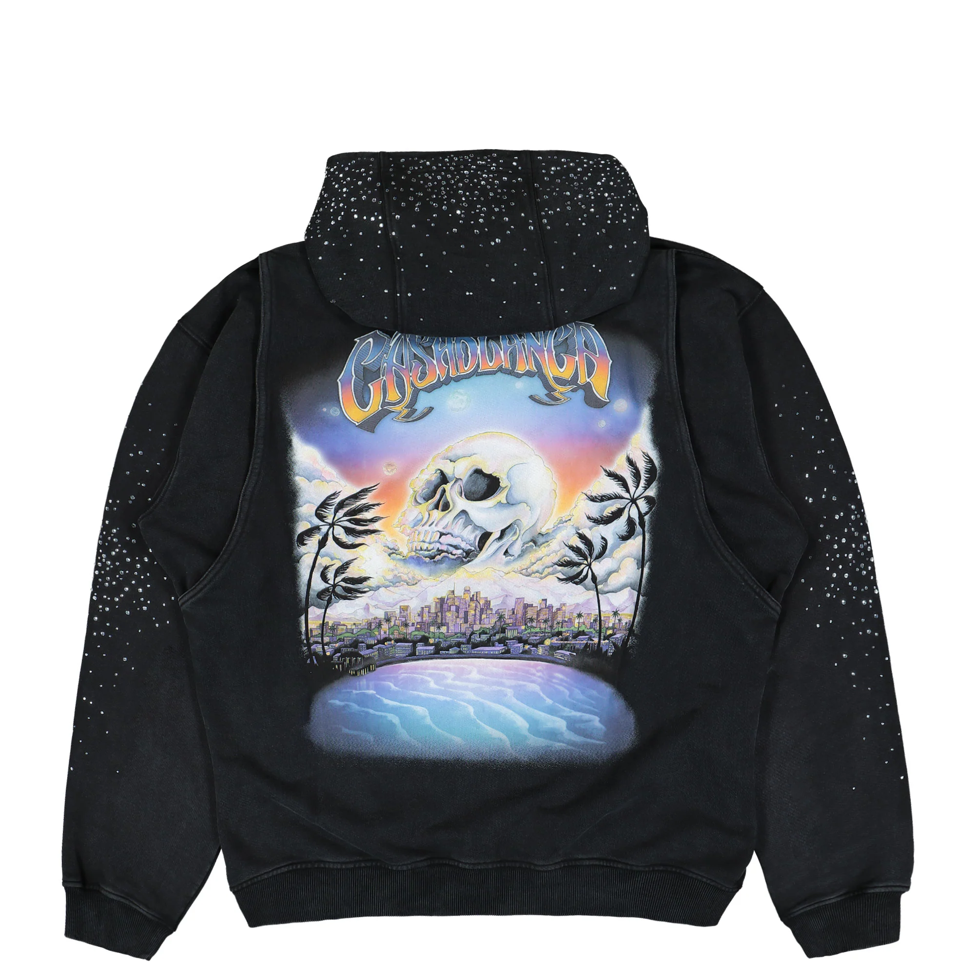 La Prémonition Hotfix Printed Zip Hoodie - Image 2