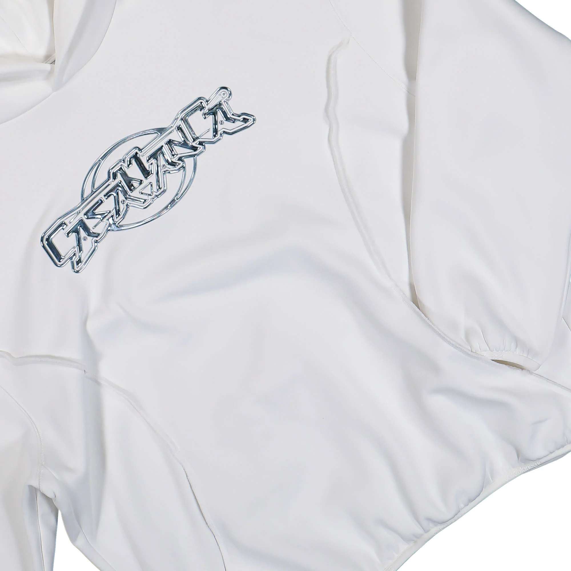 Oversized Panelled Hoodie - Image 4
