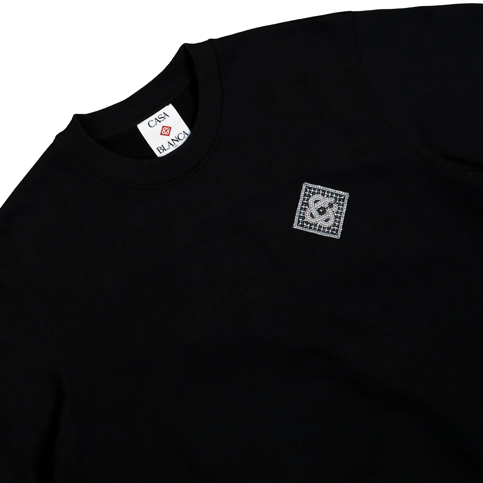 Pearl Diamond CC Patch Sweatshirt - Image 3