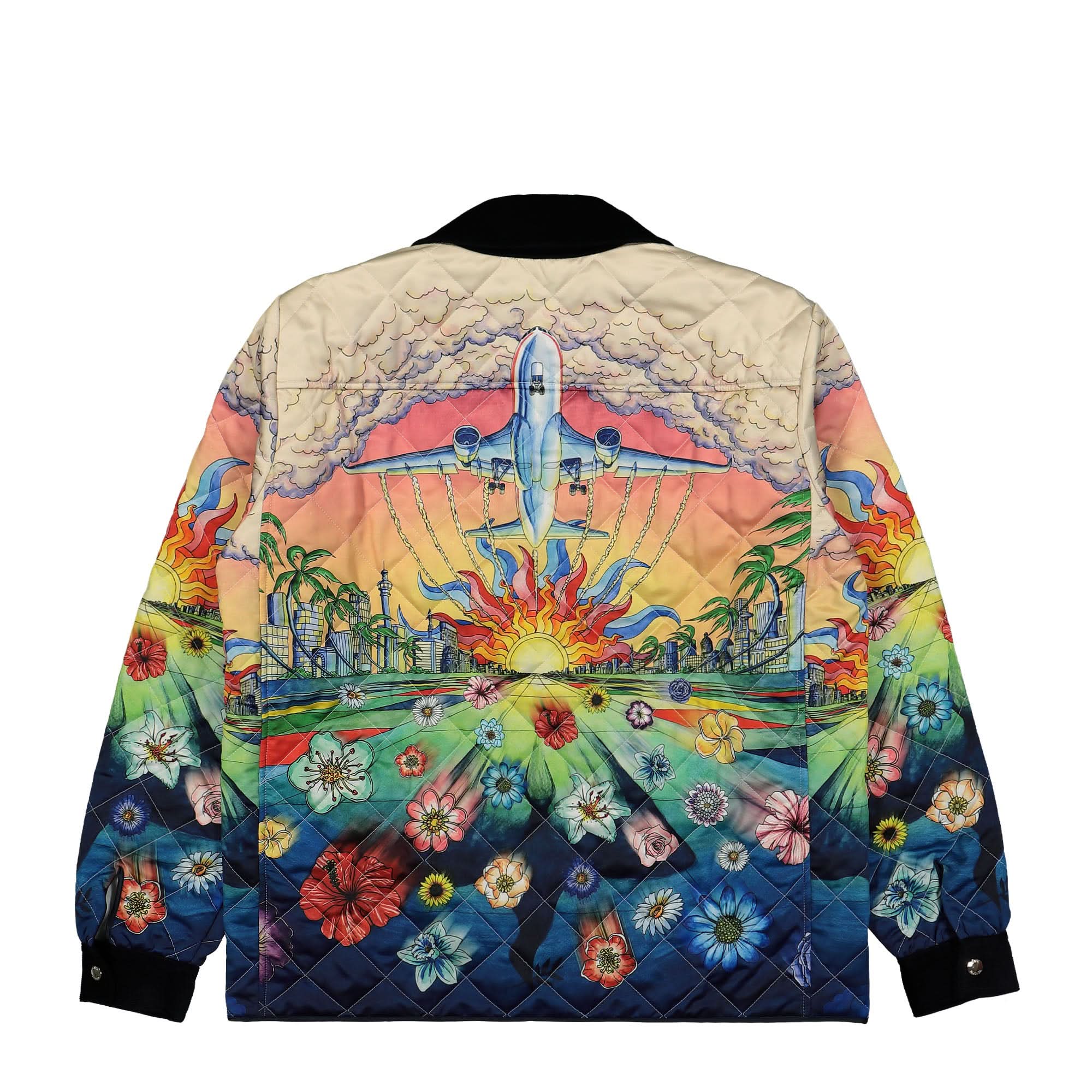 Printed And Quilted Hunting Jacket - Image 2