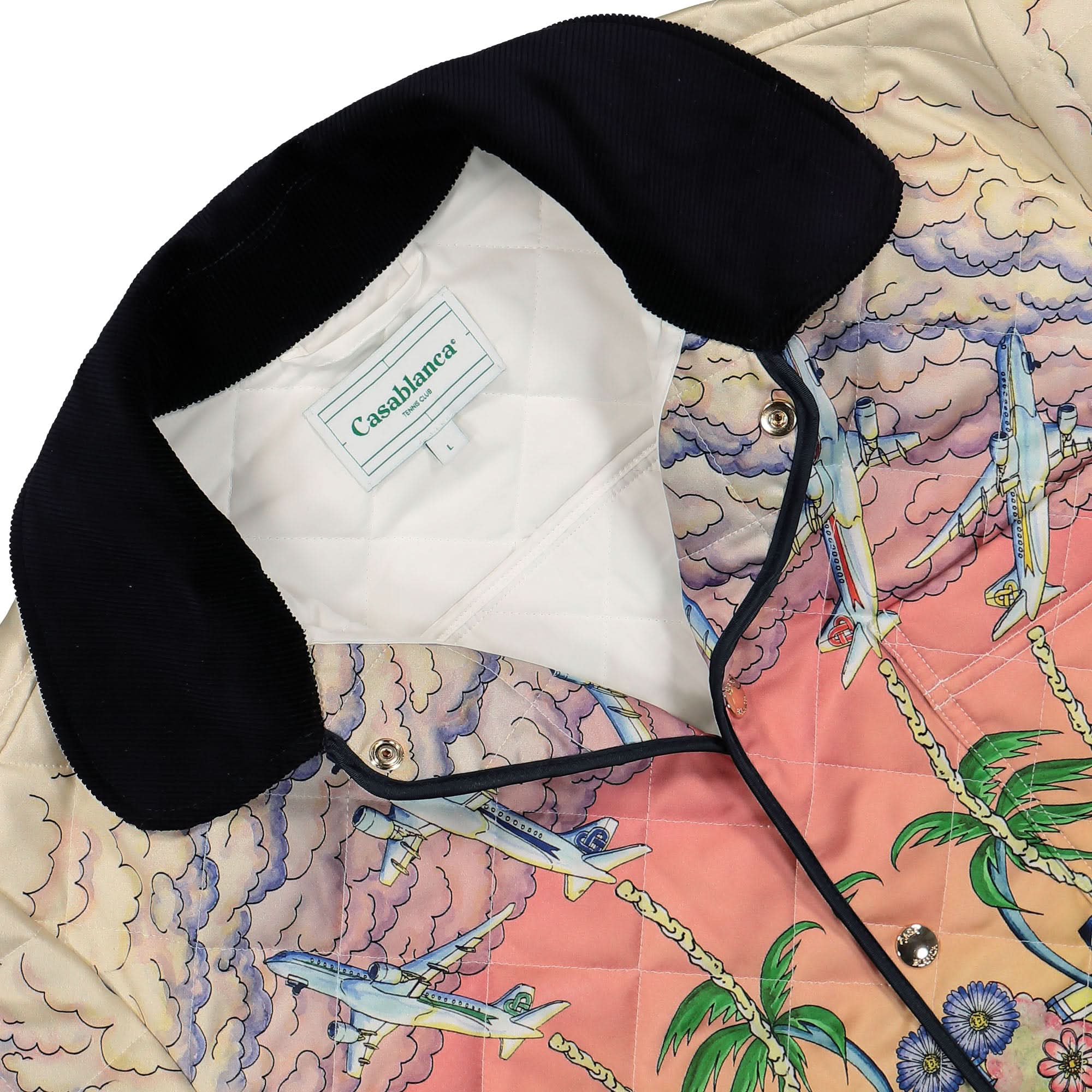 Printed And Quilted Hunting Jacket - Image 3
