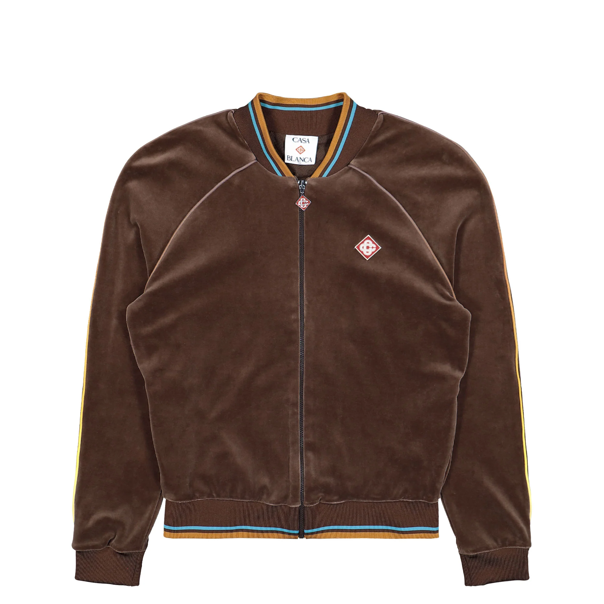 Velour Track Jacket