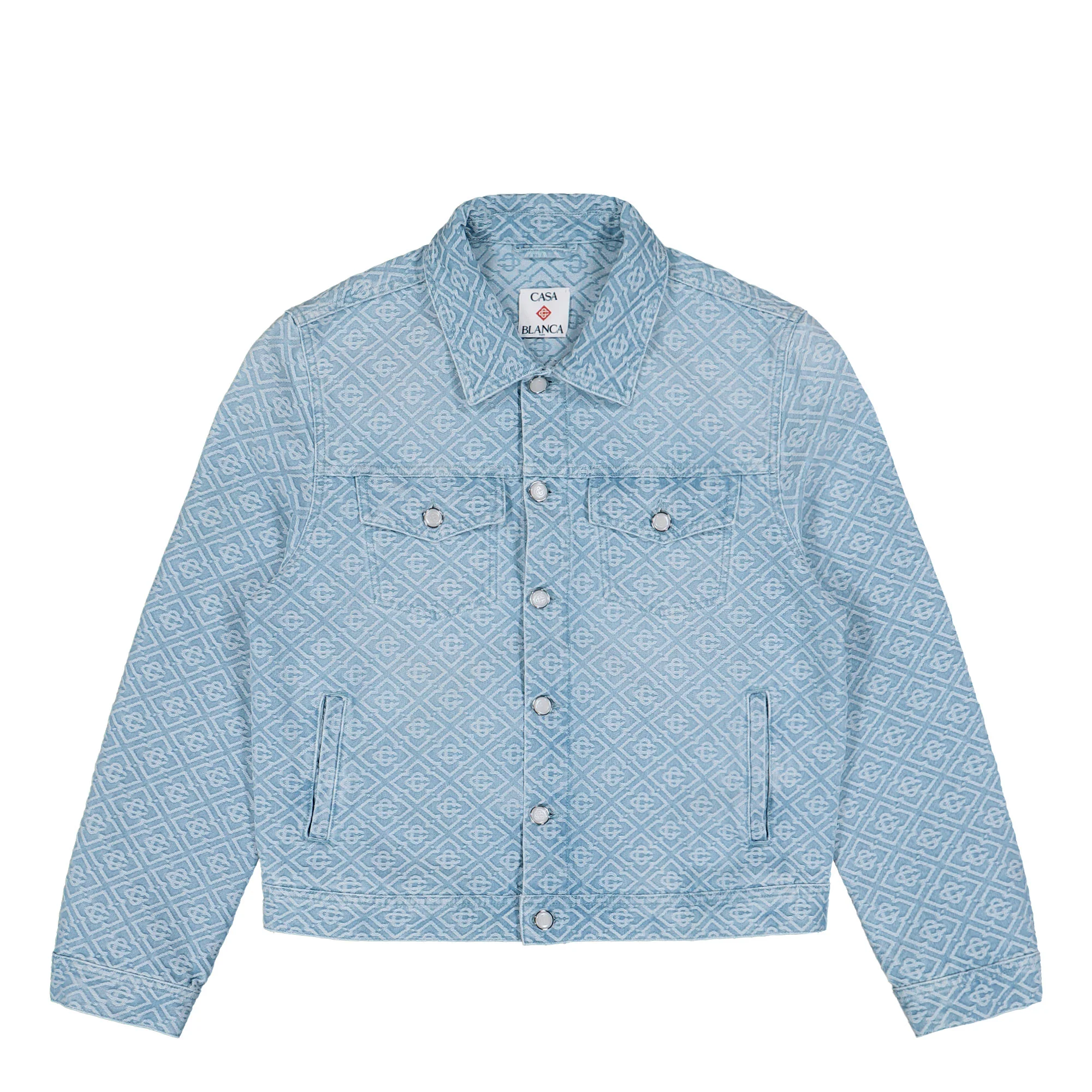 Washed Monogram Denim Jacket