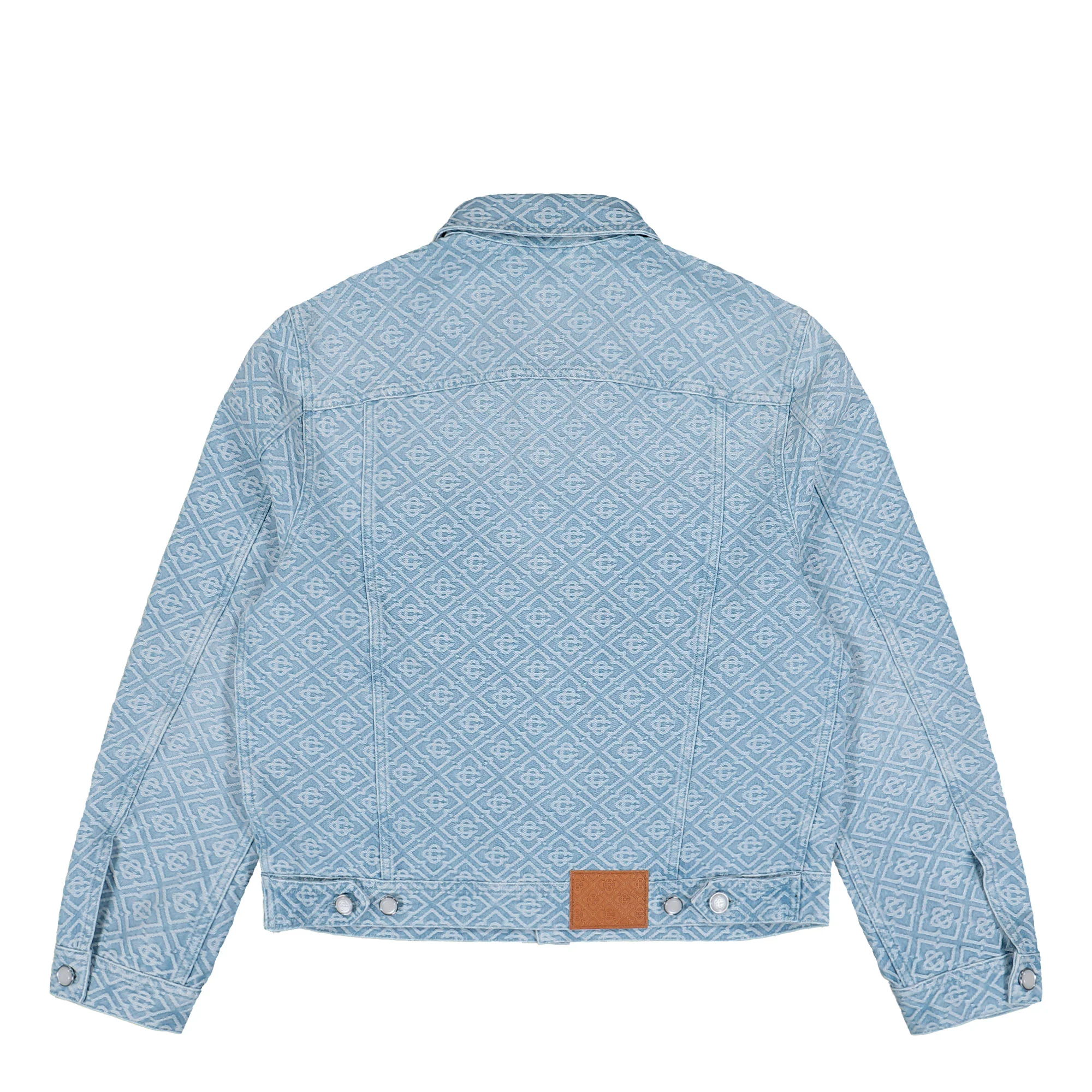 Washed Monogram Denim Jacket - Image 2