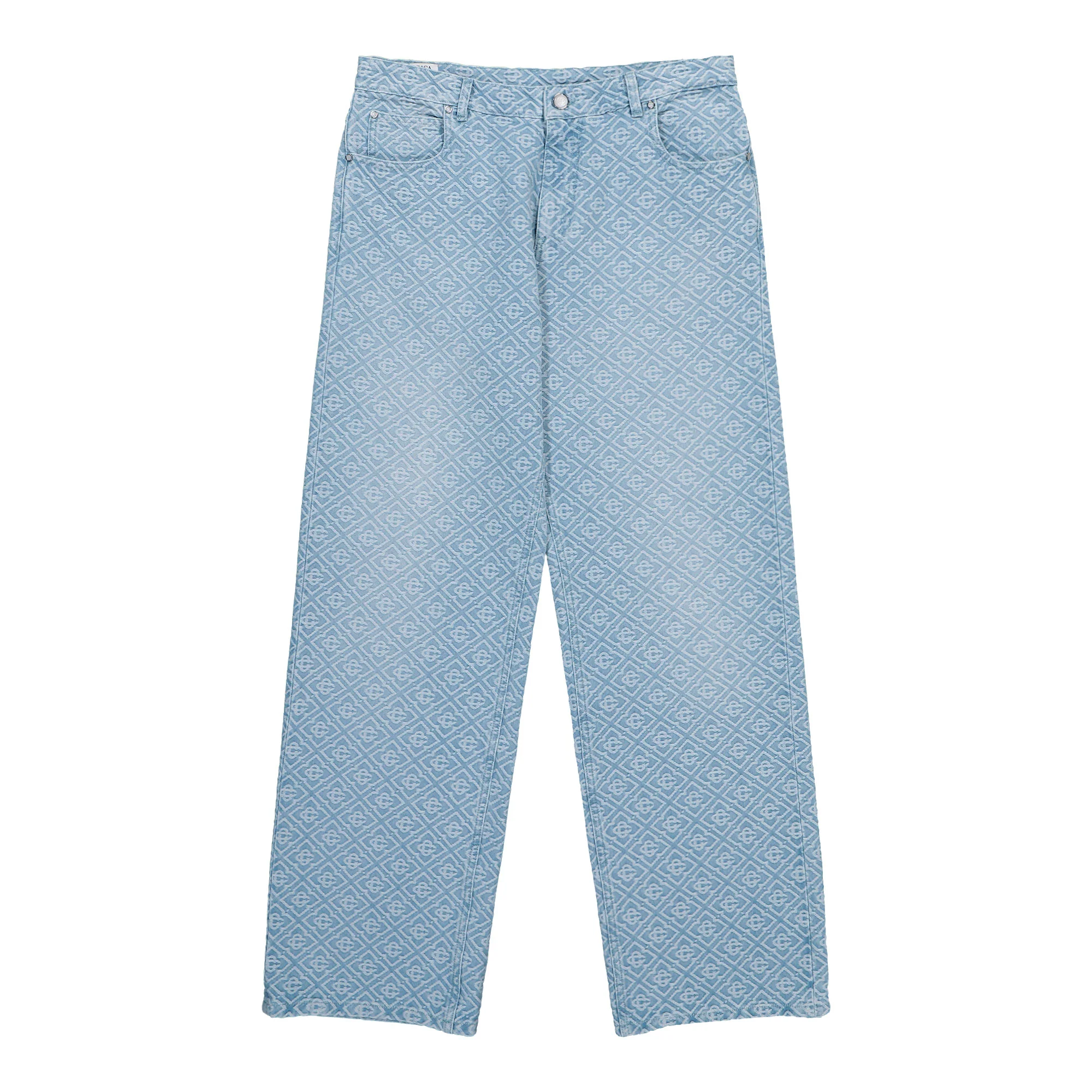 Washed Monogram Jeans