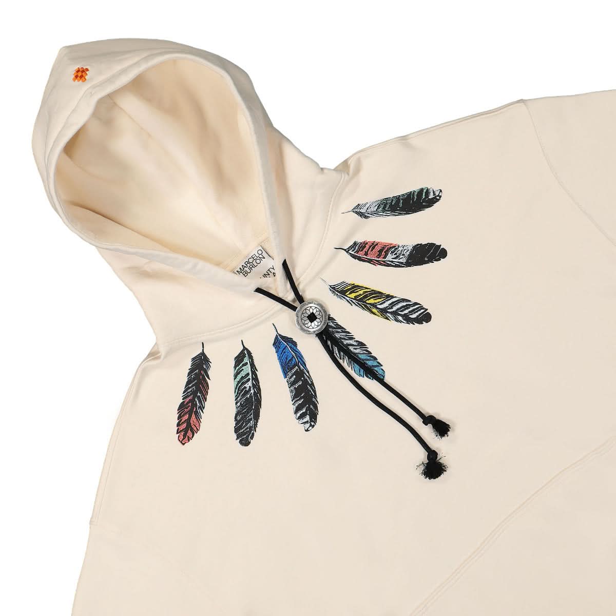 Collar Feathers Comfort Hoodie - Image 3