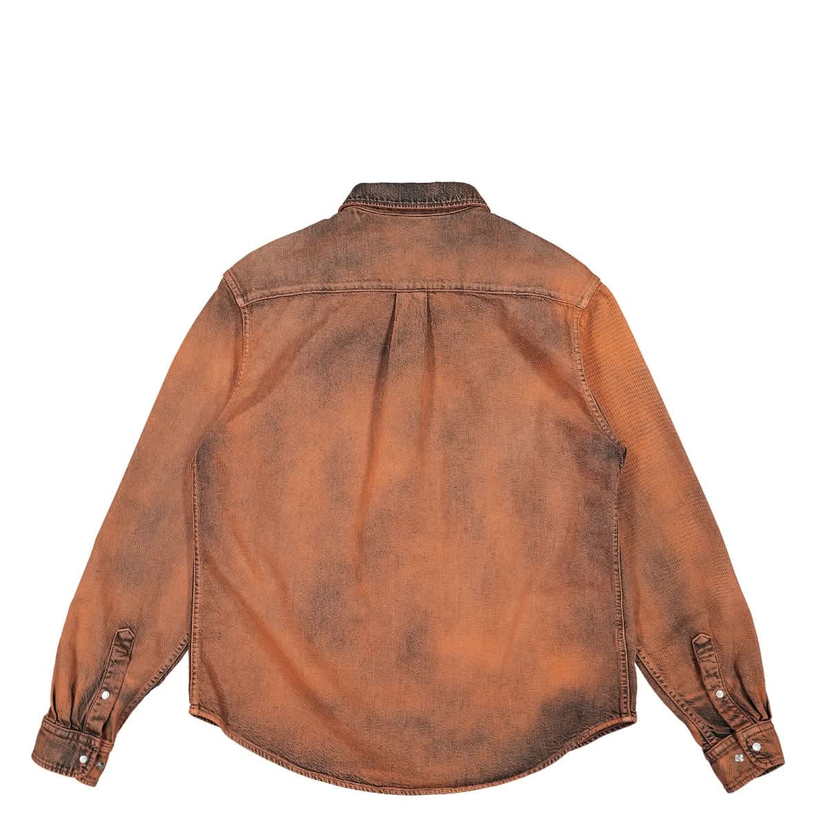 Color Marble Dye Denim Shirt - Image 4