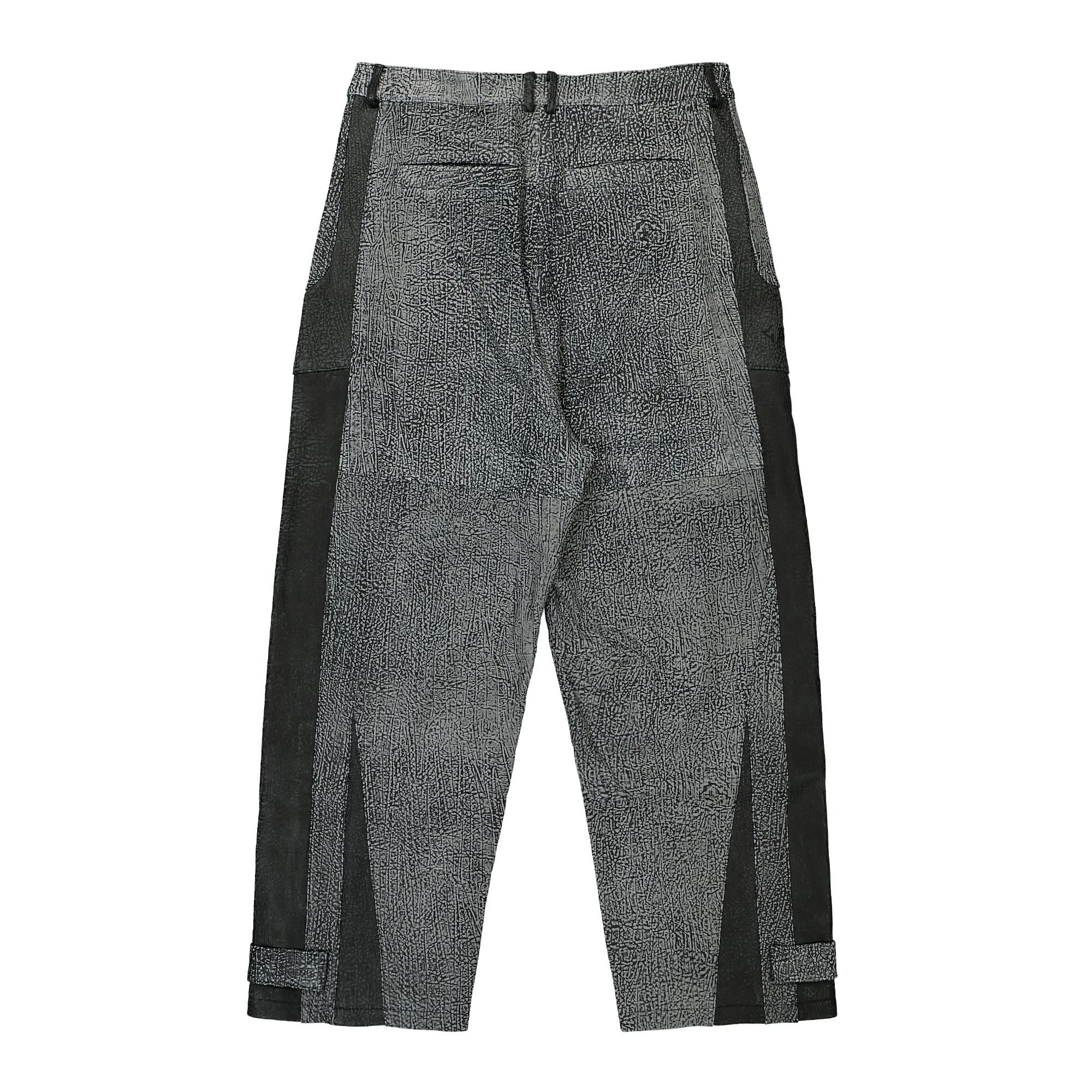 Panelled Wide Leather Pants - Image 2