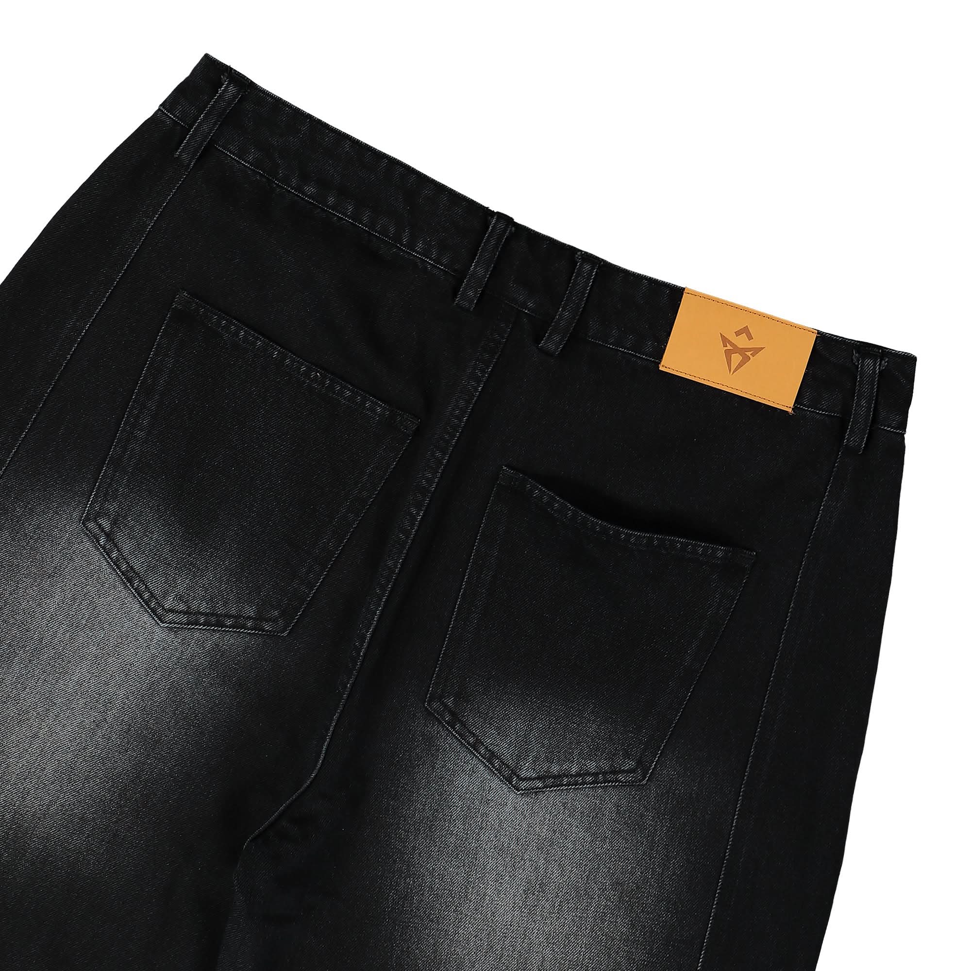 Washed Panelled Denim - Image 5