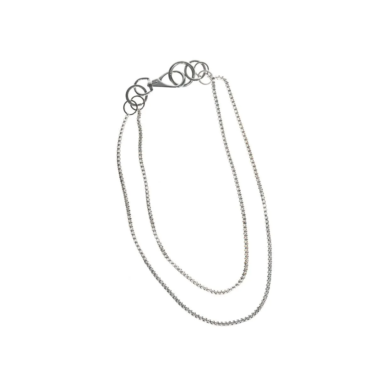 Double Boxer Wallet Chain