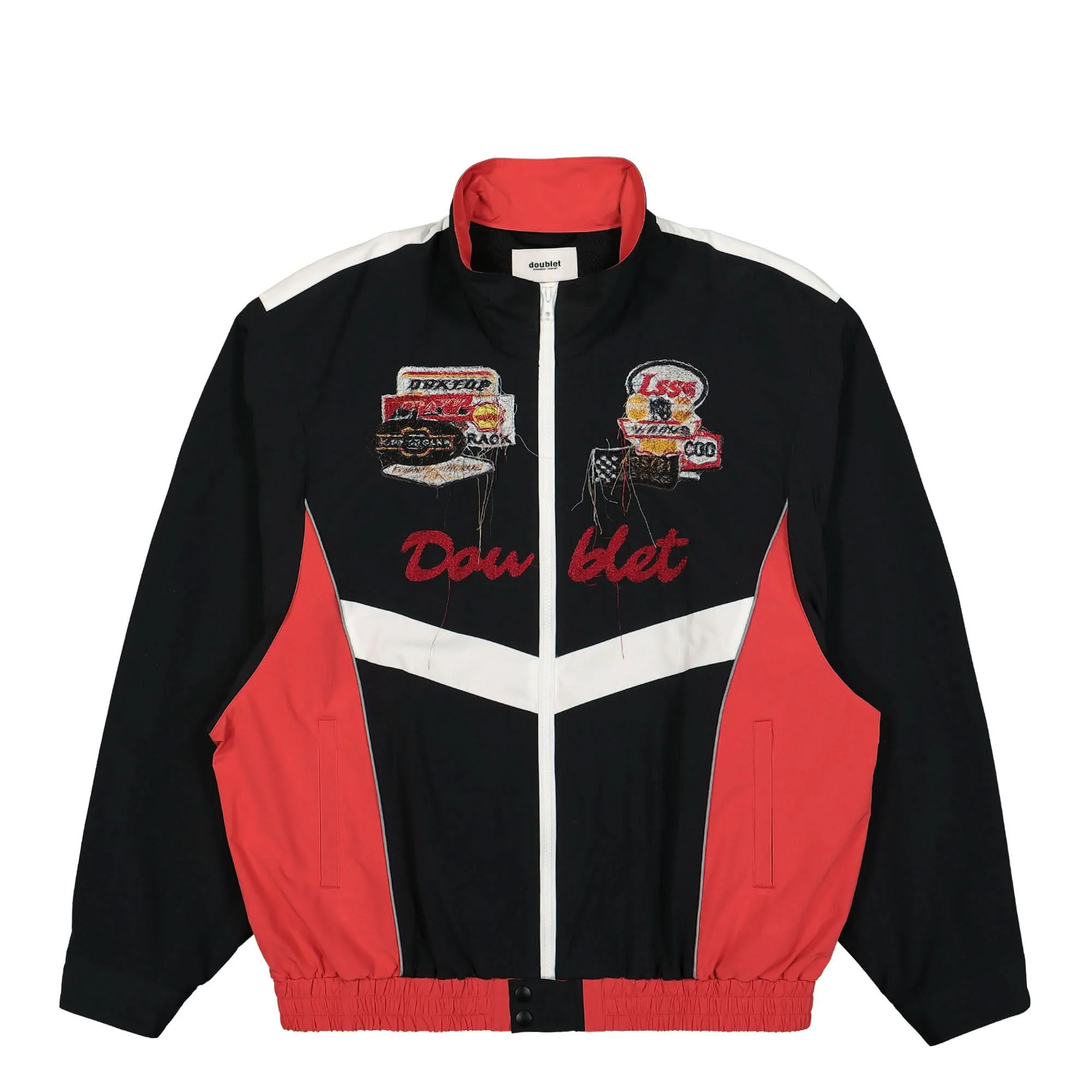 A.I. Patches Embroidery Track Jacket