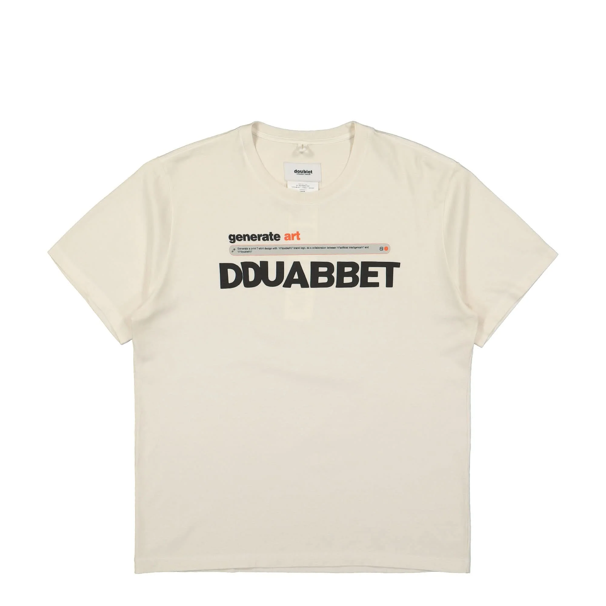 AI-Generated "Doublet" Logo T-Shirt