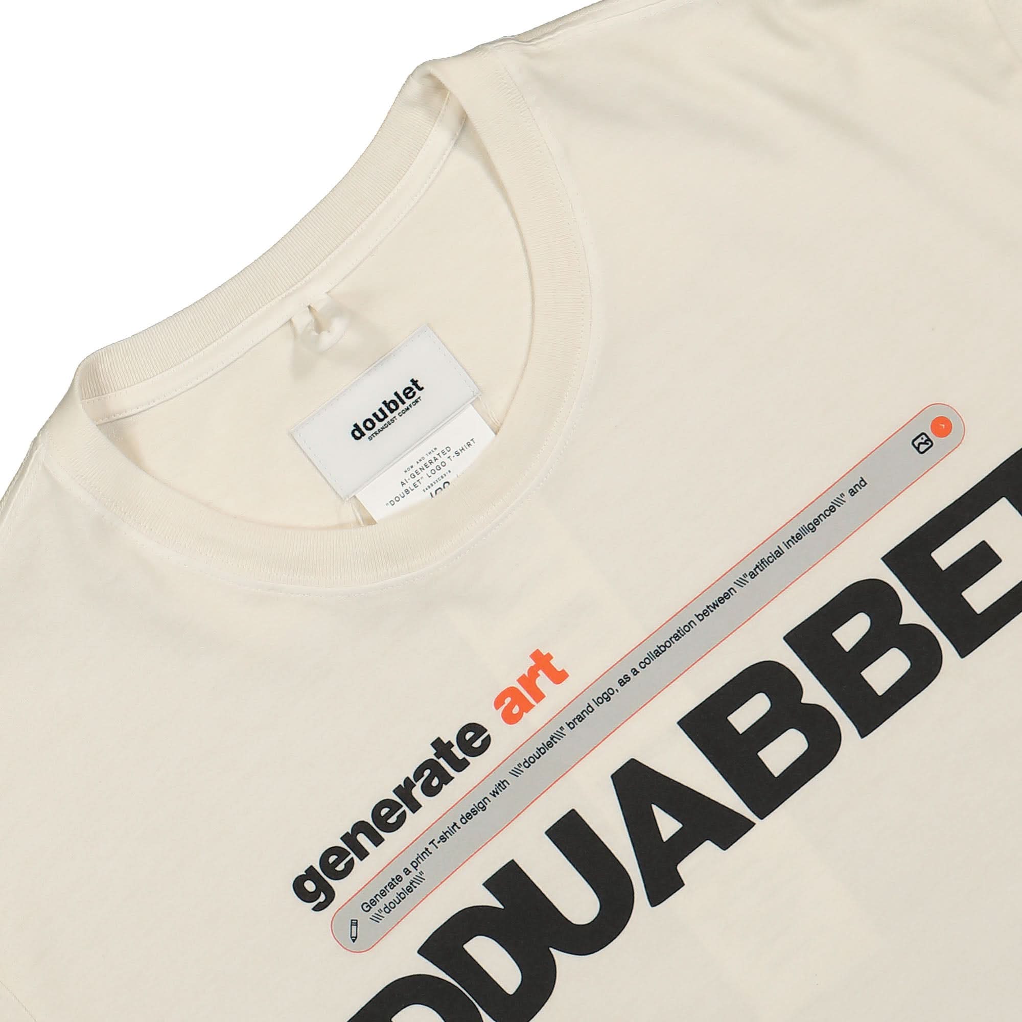 AI-Generated "Doublet" Logo T-Shirt - Image 3