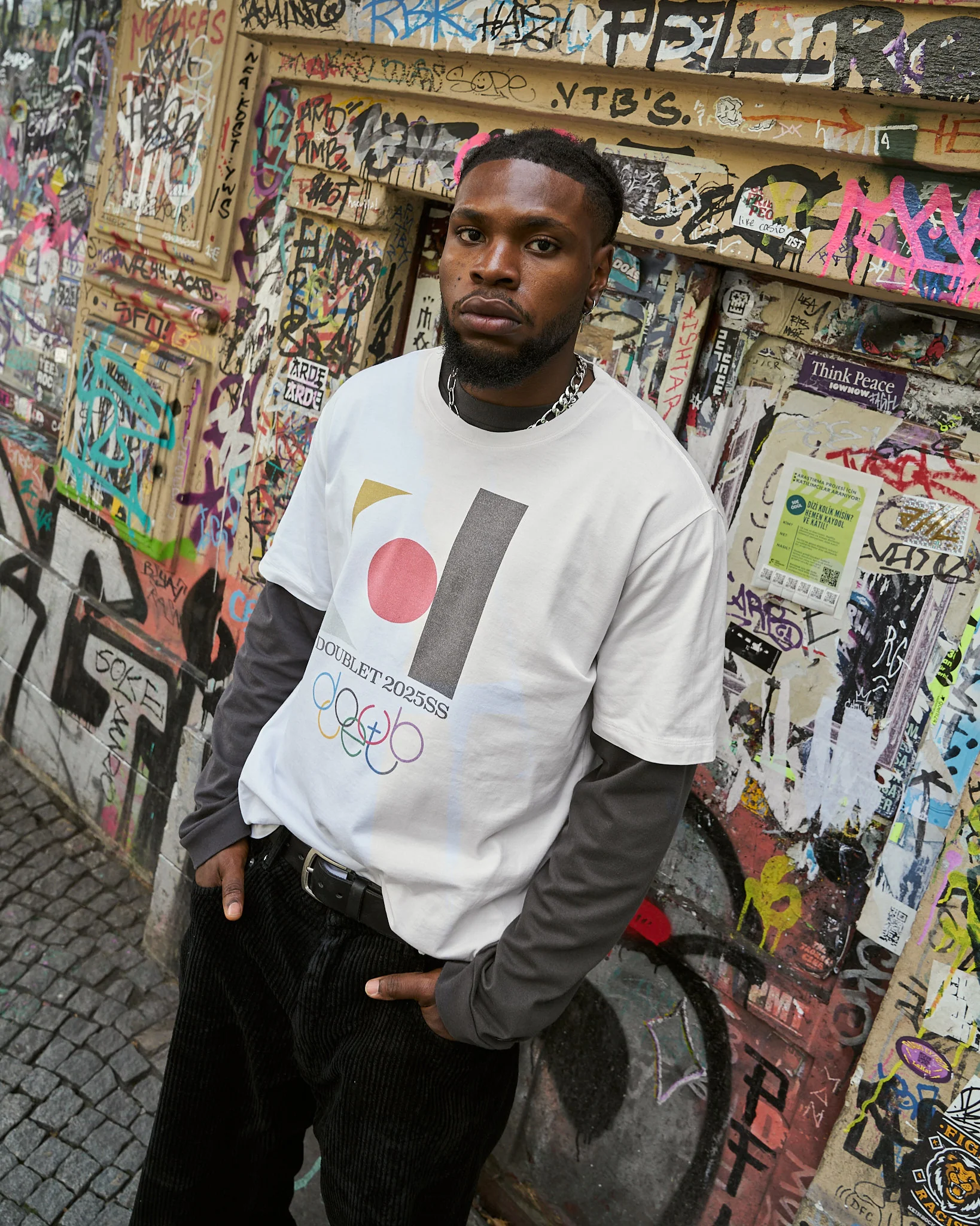 Doublet2025SS Logo T-Shirt - Image 2