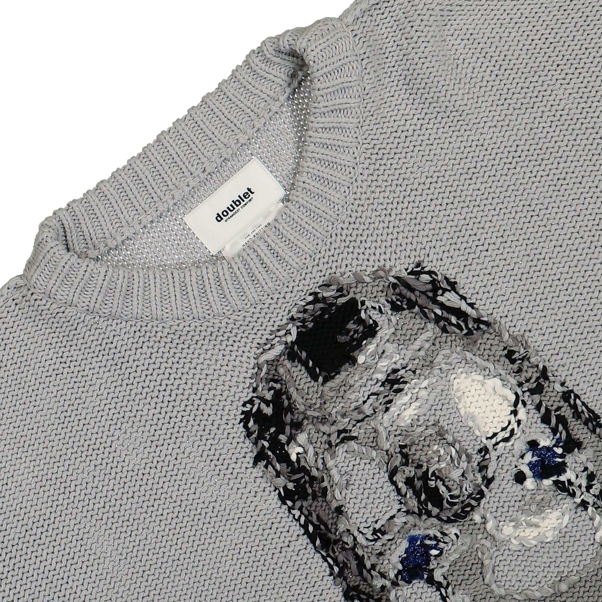 Hand - Knitting Jacquard Sweater - Image 3