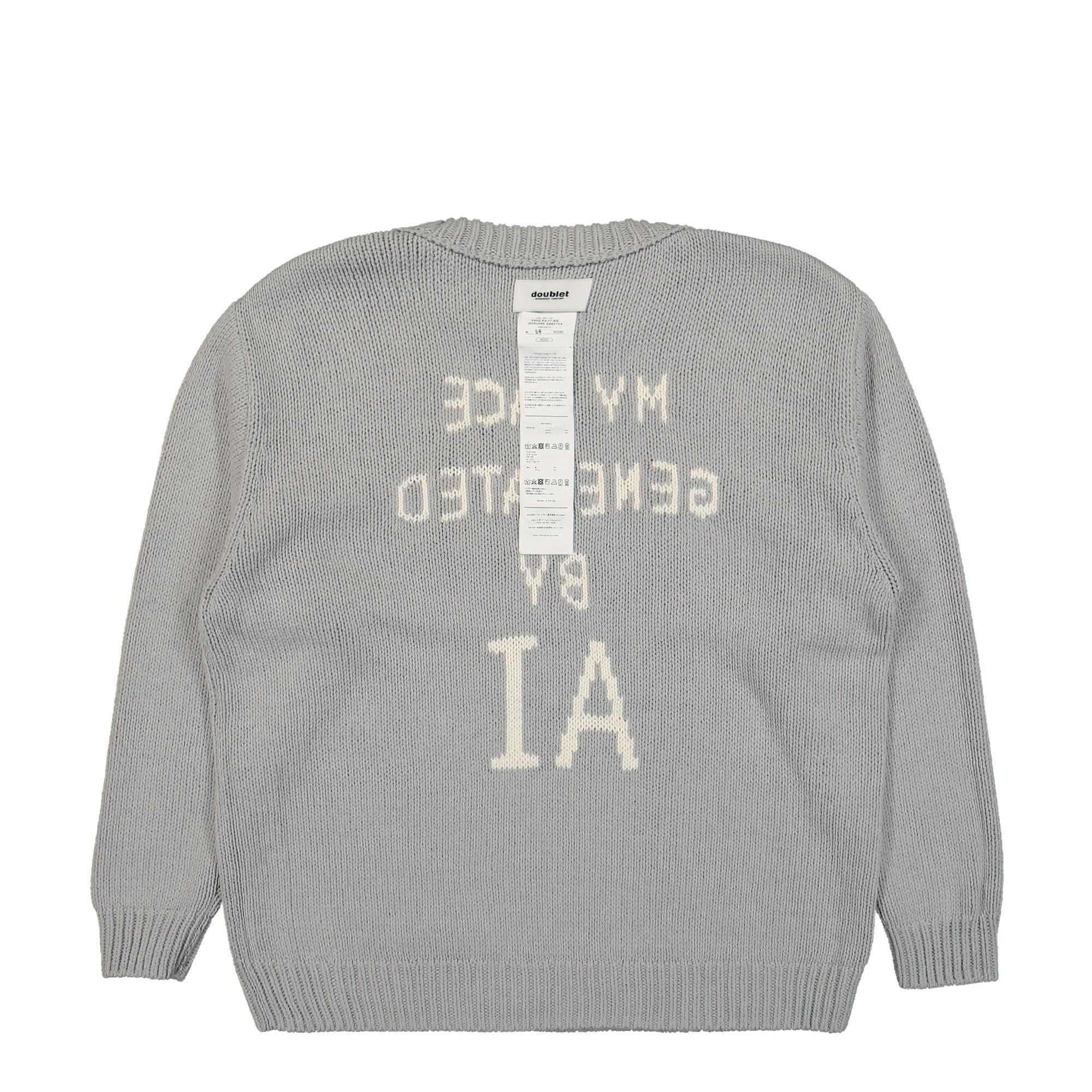Hand - Knitting Jacquard Sweater - Image 5
