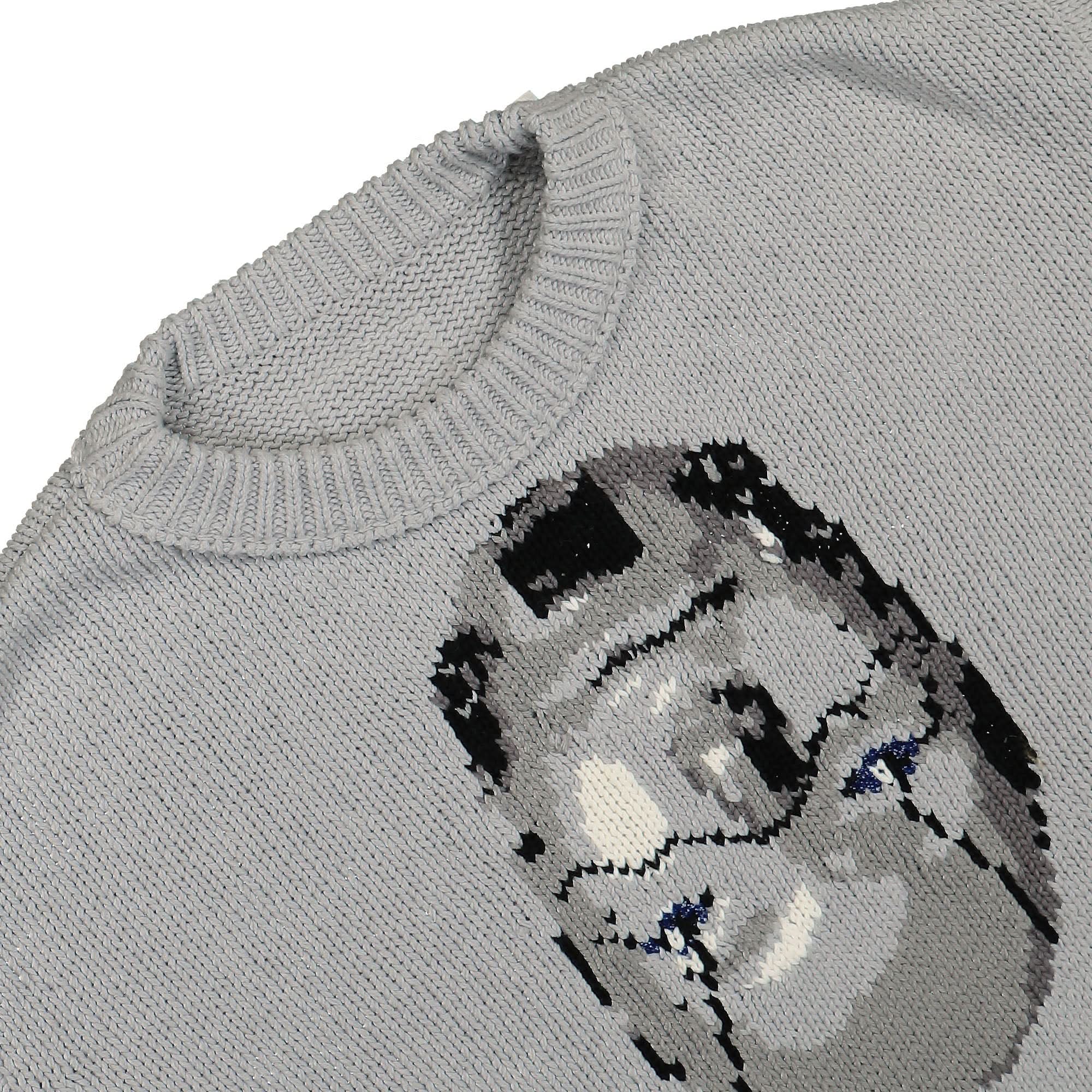 Hand - Knitting Jacquard Sweater - Image 6